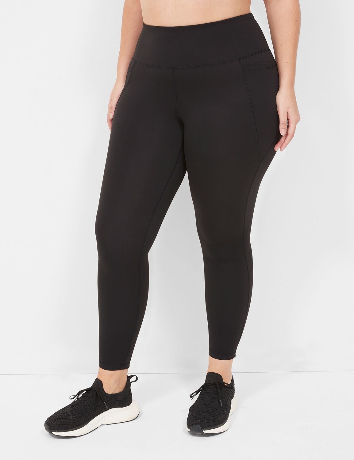 LOFT Black Front Seam Elastic Band Leggings NWT- Size M (Inseam 26.5) –  The Saved Collection