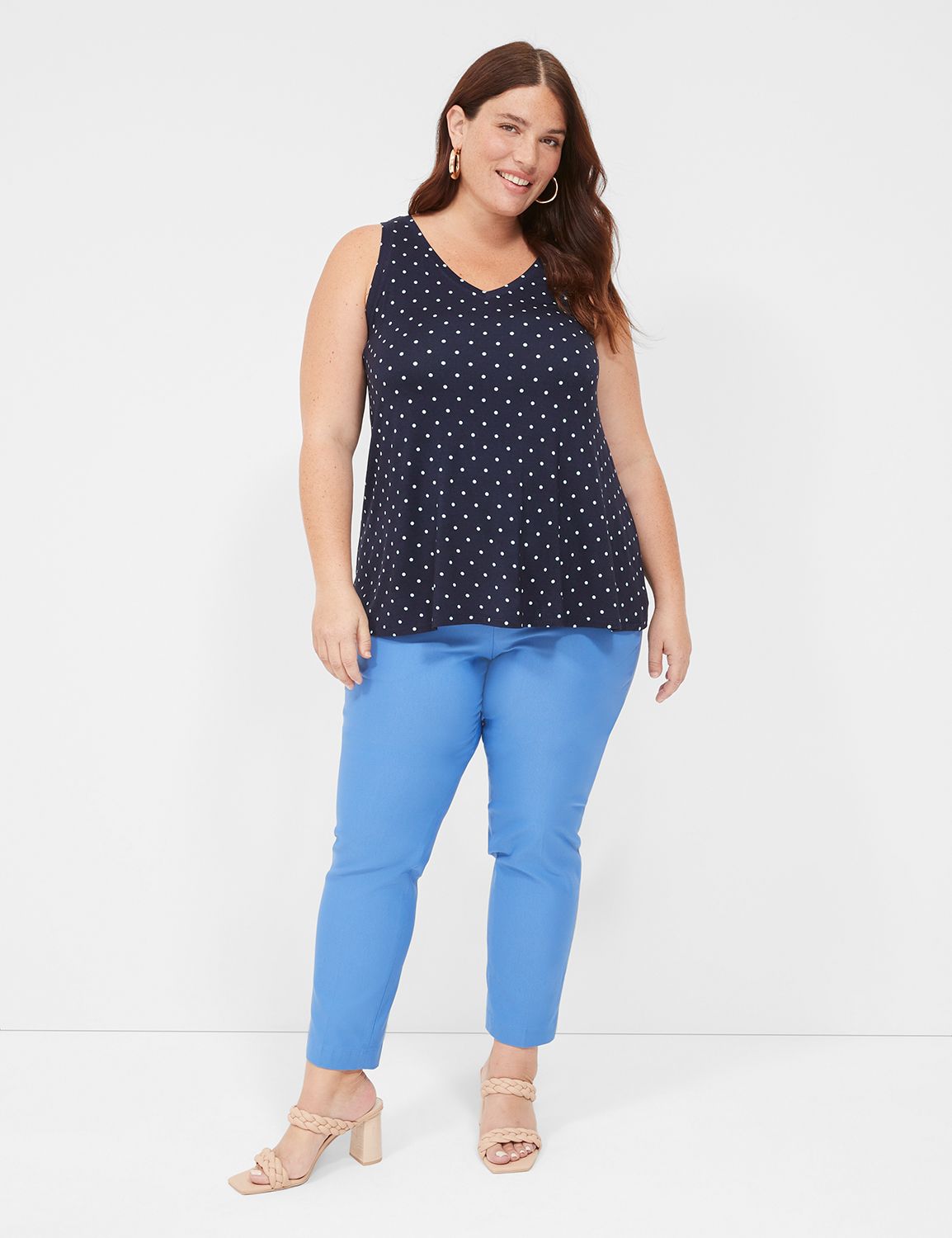 No Stress All Spring V Neck Tanks