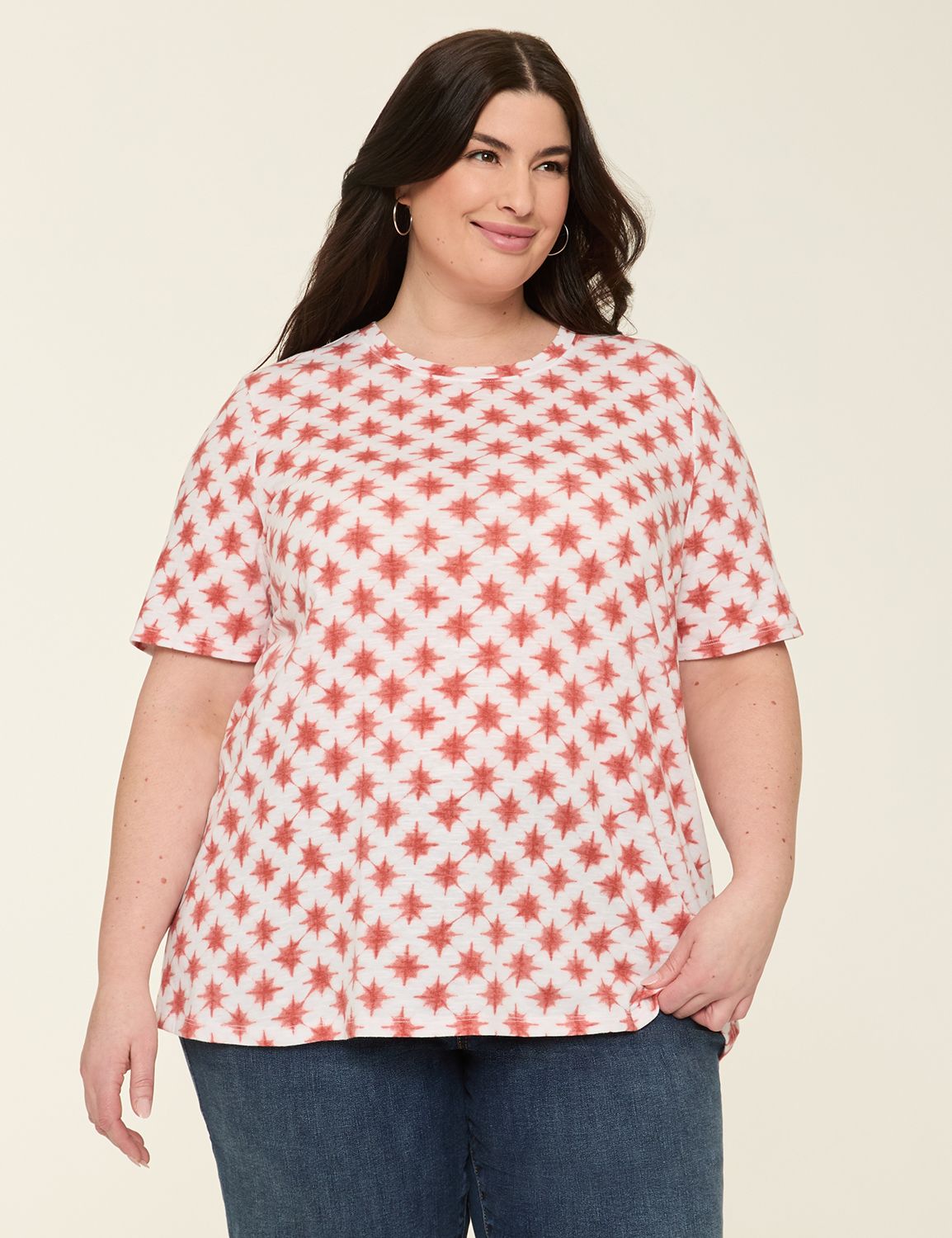 Perfect Sleeve Crew-Neck Tee