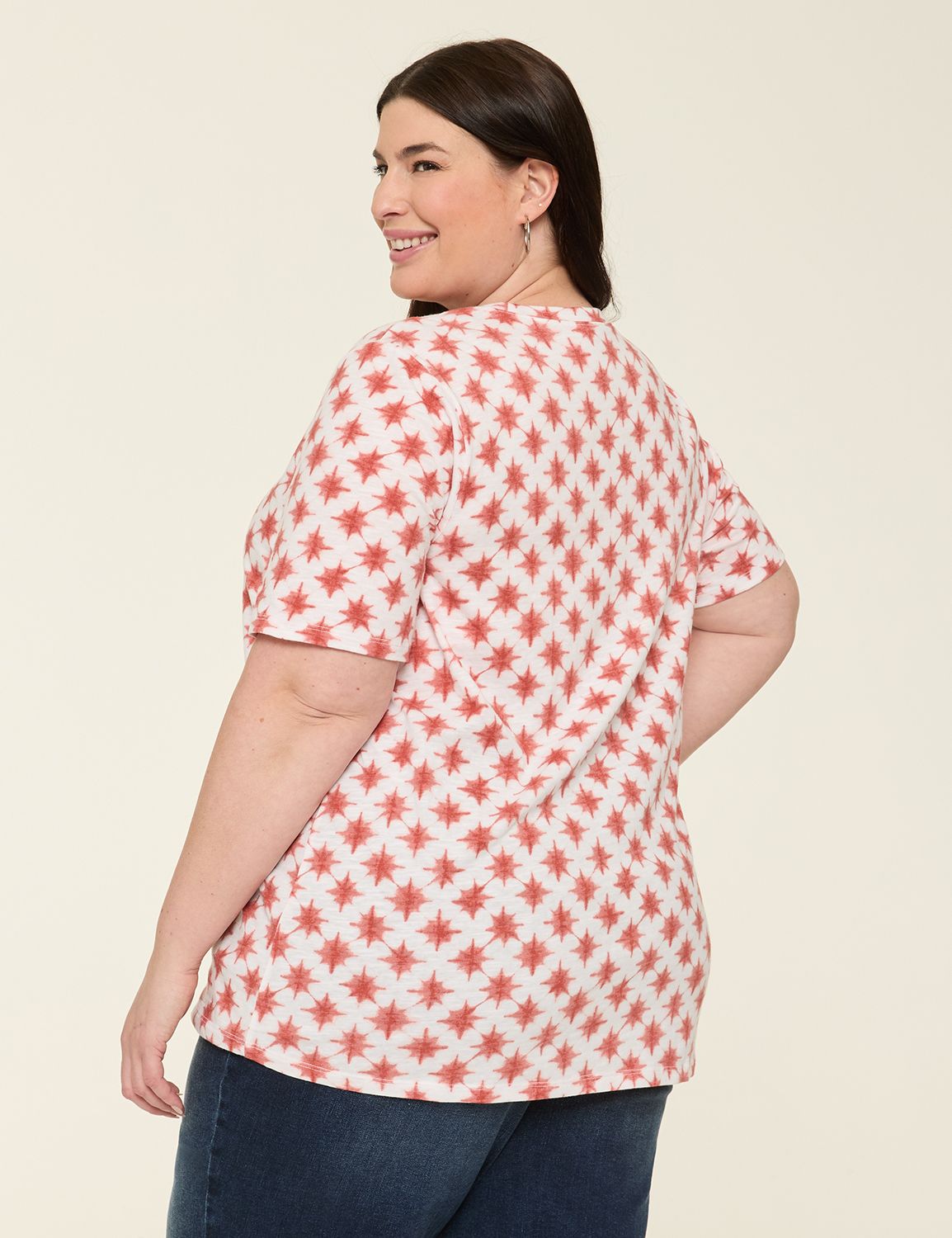 Perfect Sleeve Crew-Neck Tee