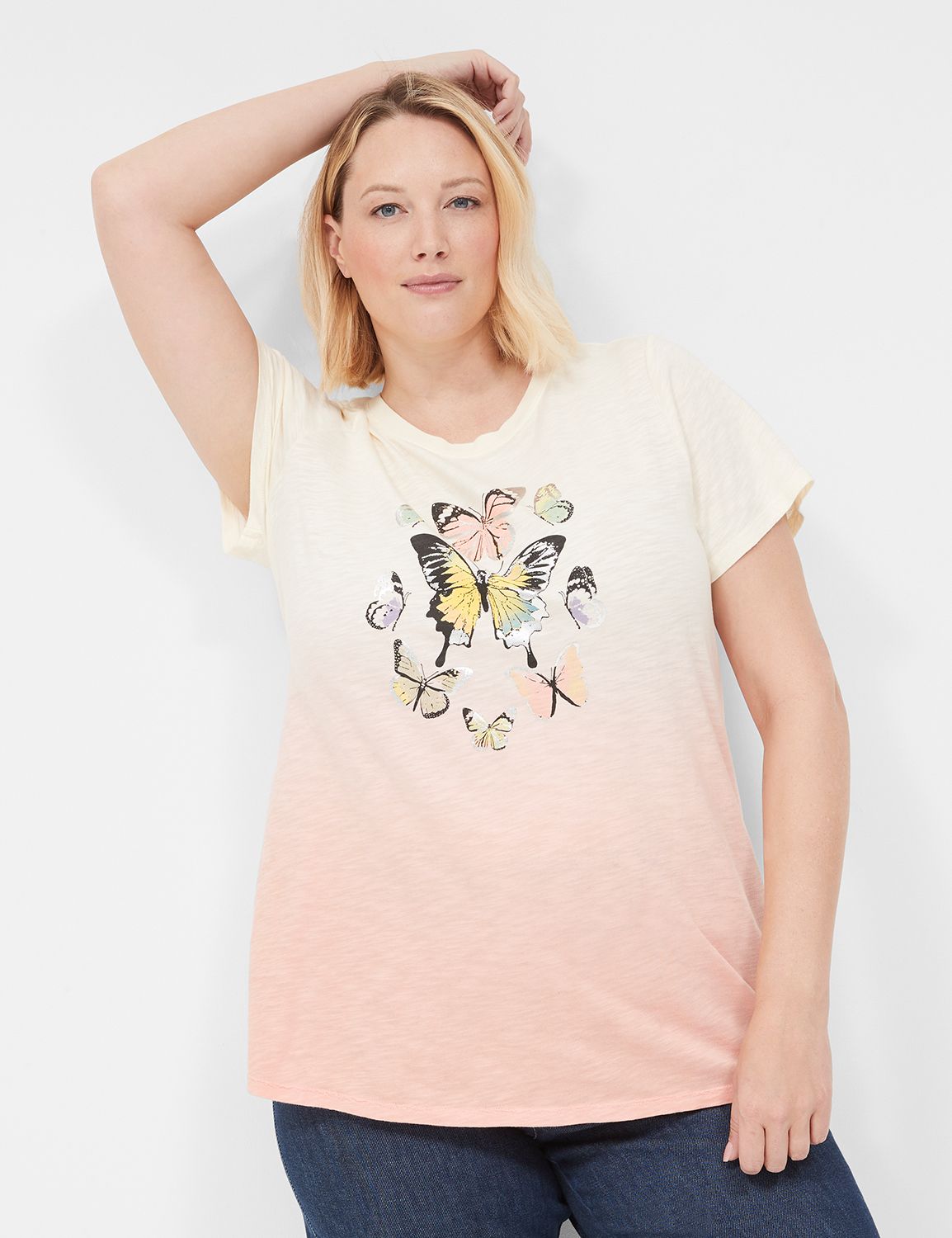 Plus Size Women's Spring Tees Collection