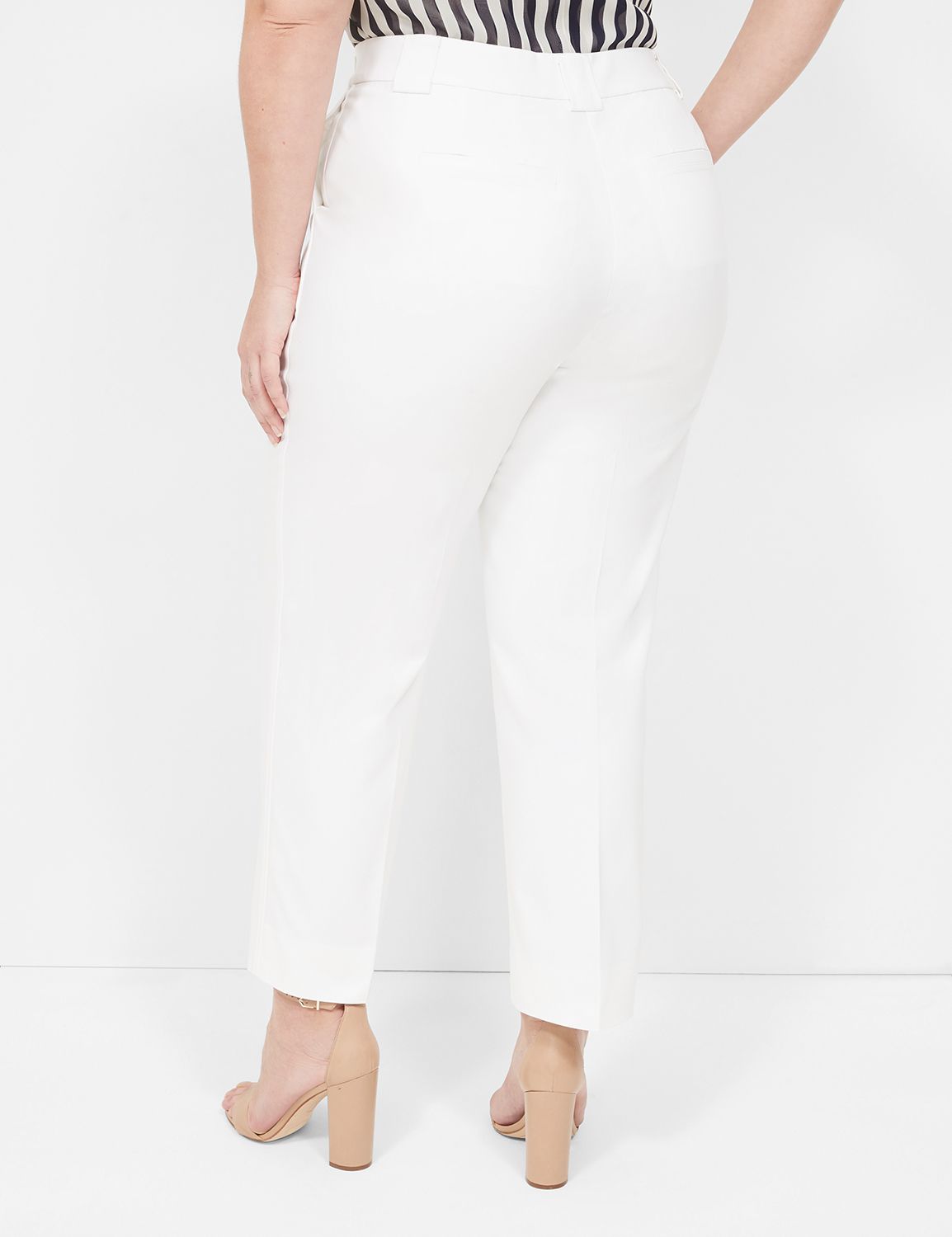 These perfect white ankle pants will carry your wardrobe to new