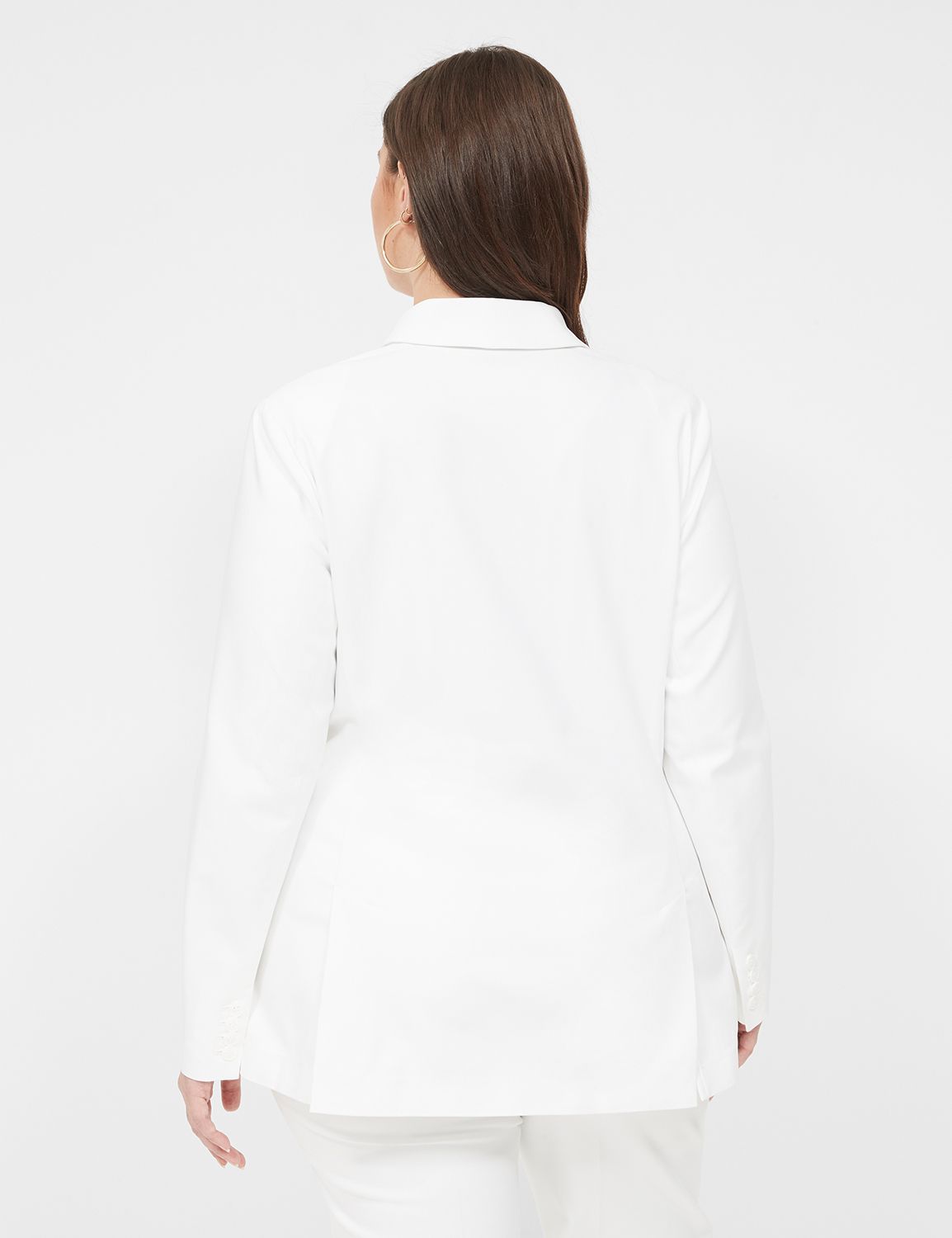 Lane bryant white clearance blazer