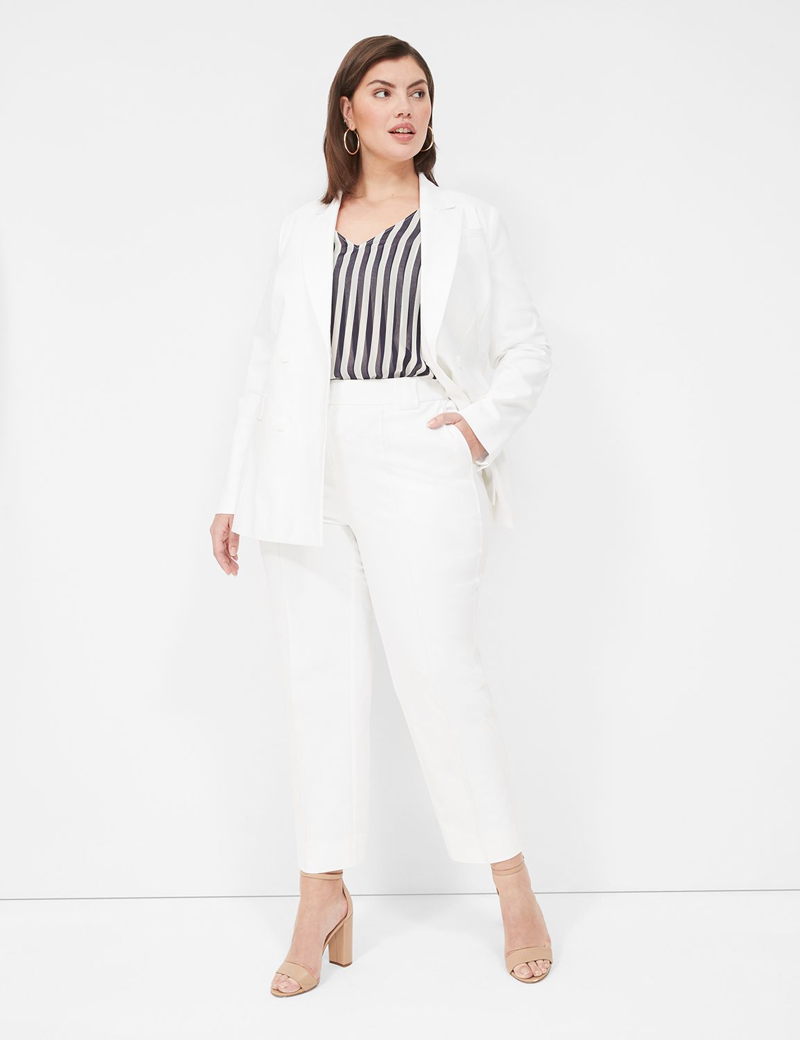 [MB S/Contrast stitch WL Pant] Bett Product Image 4