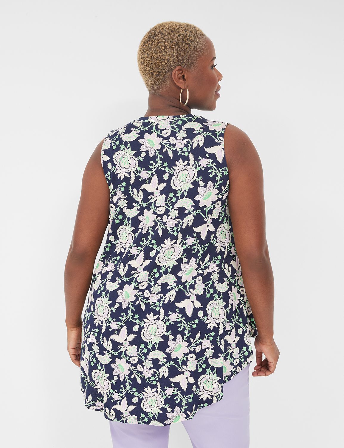 Casual Sleeveless High Neck Max Swi Product Image 2