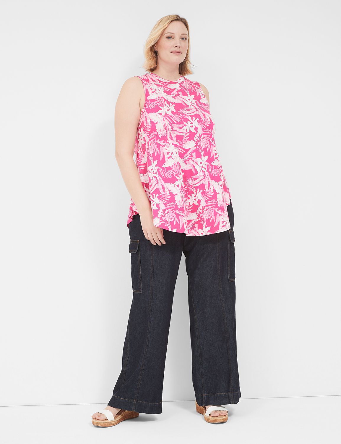 Casual Sleeveless High Neck Max Swi Product Image 3