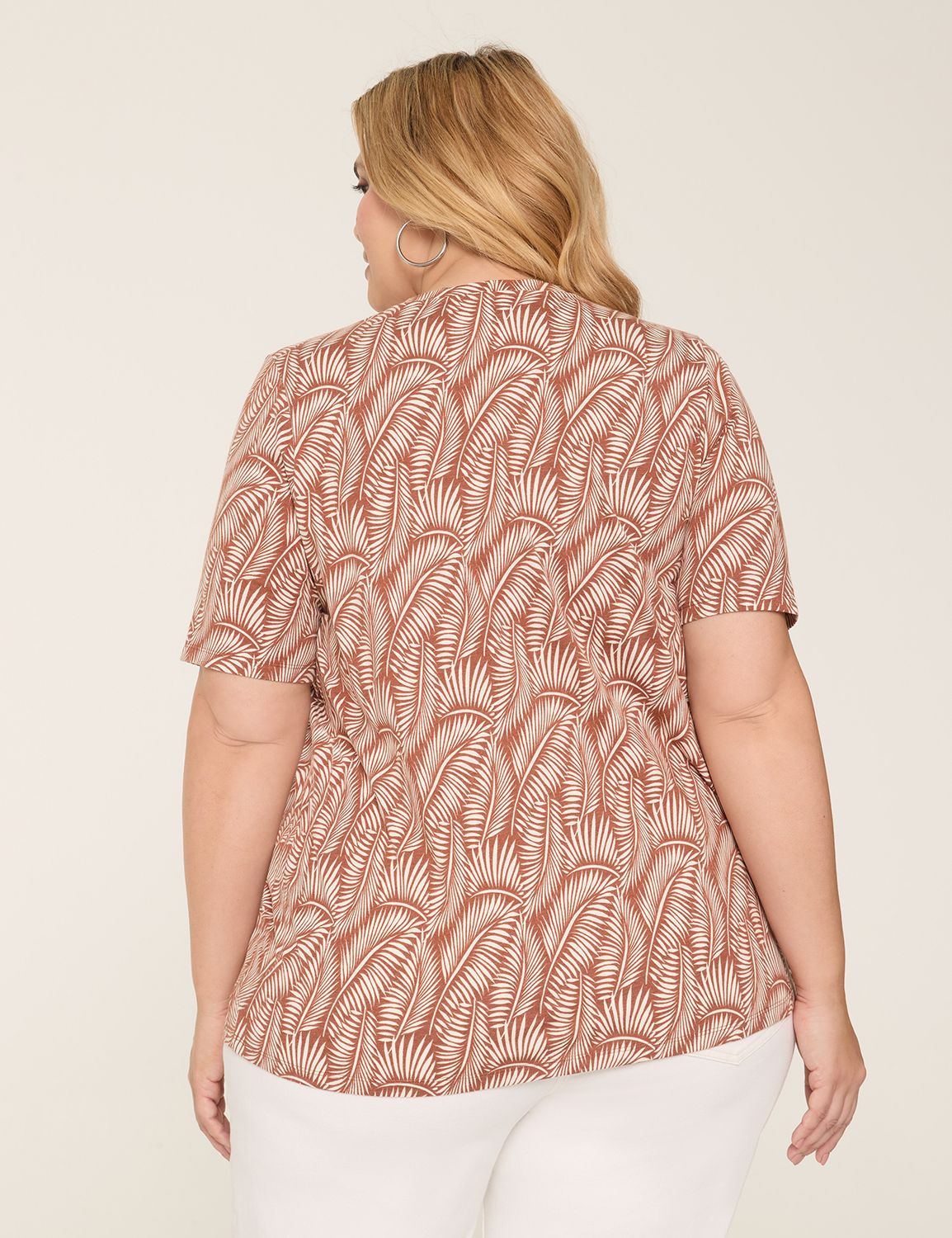 Perfect Sleeve V-Neck Tee