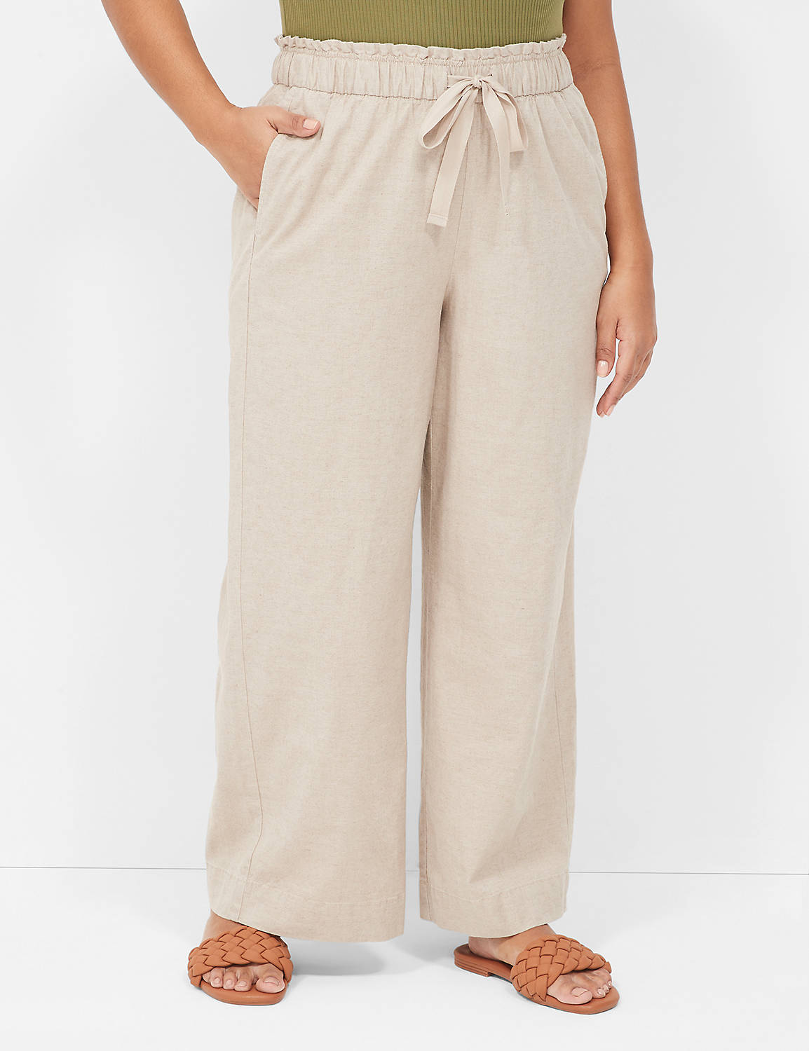 The Softest Wideleg - Linen 1141254 Product Image 1