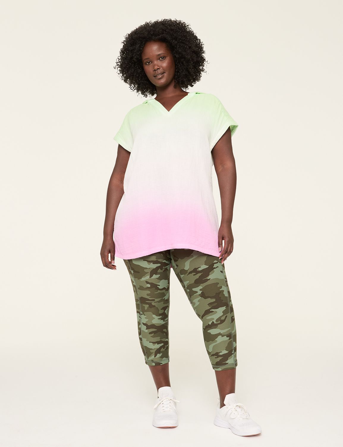 LIVI High Rise Wicking Capri Leggin Product Image 3