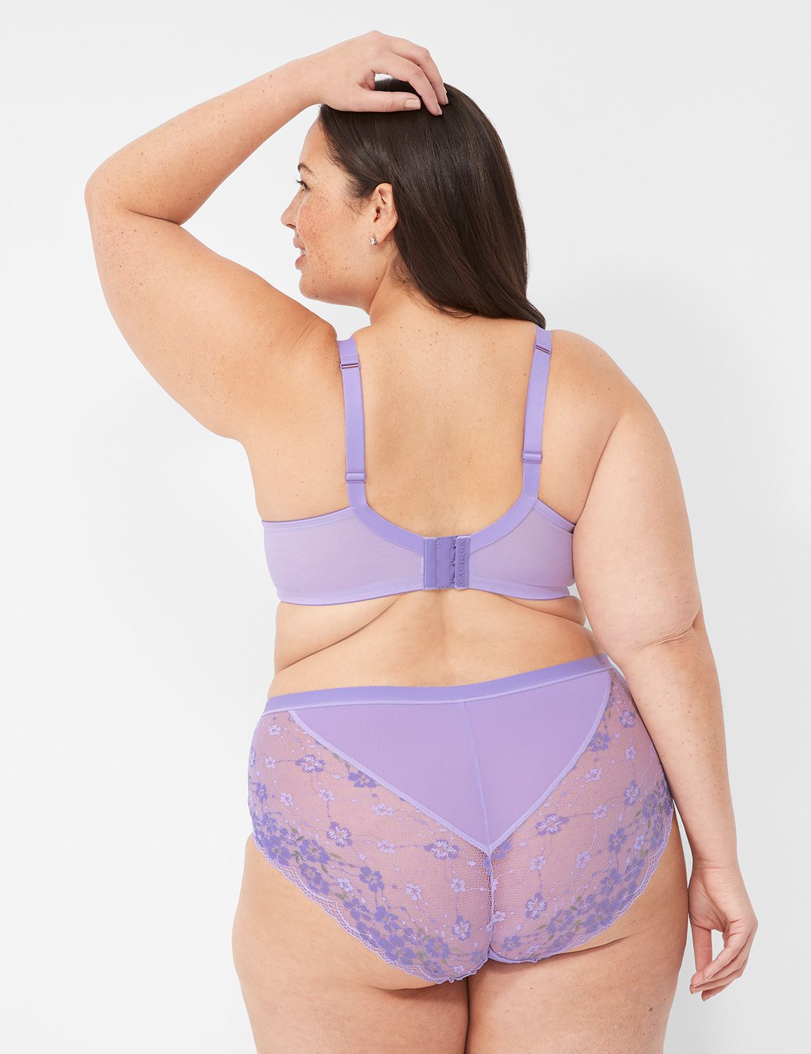 Stretch Lace Full Brief Romantic La Product Image 2