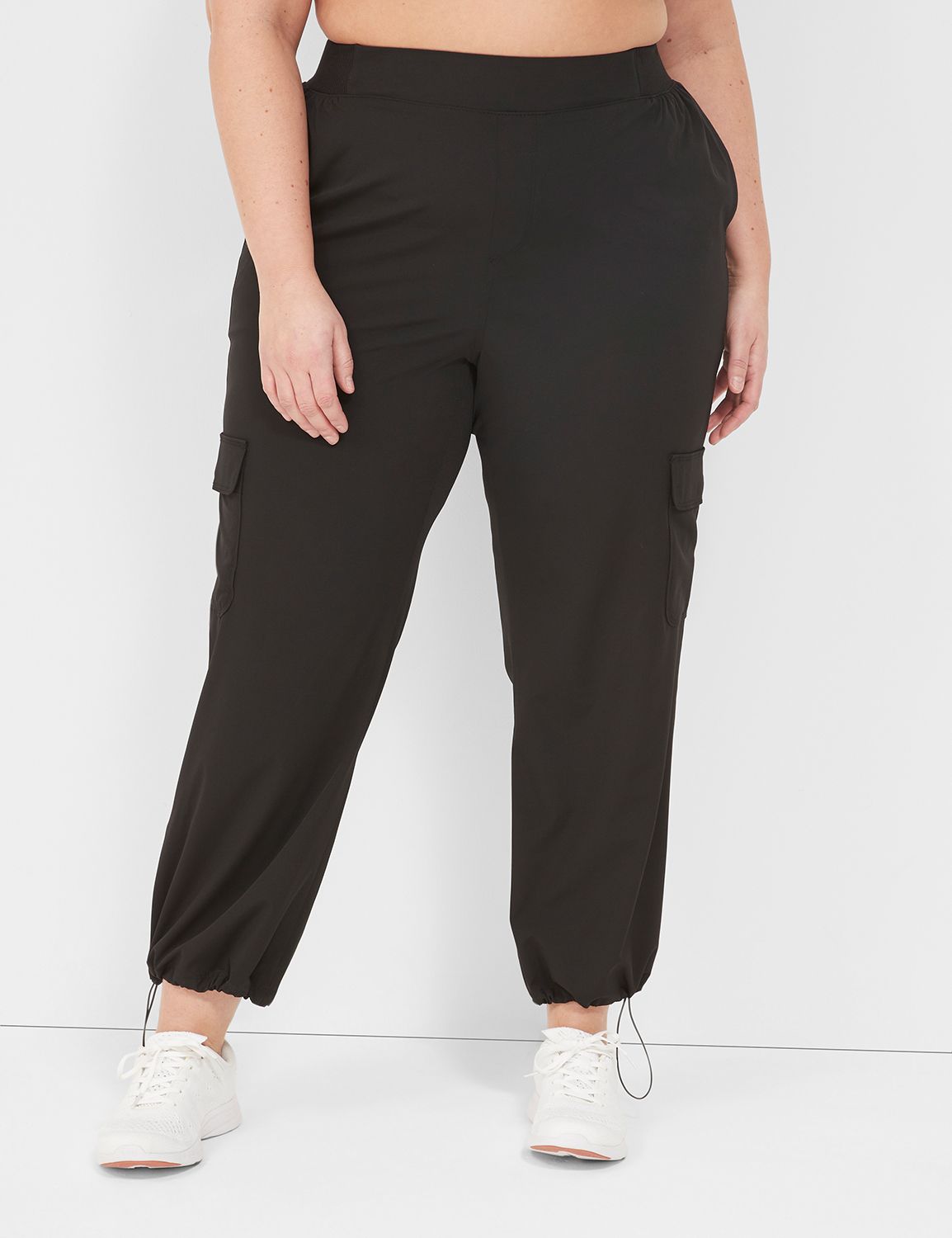 Women's Mid-Rise Straight Leg Ankle Length Utility Pants - A New