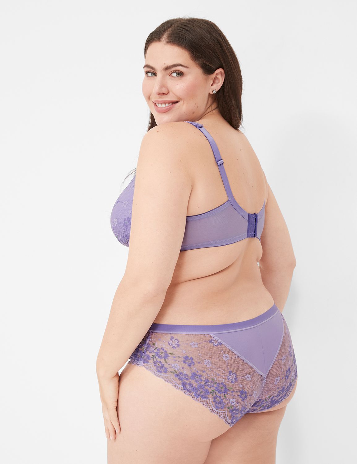 Stretch Lace Hipster Panty | LaneBryant