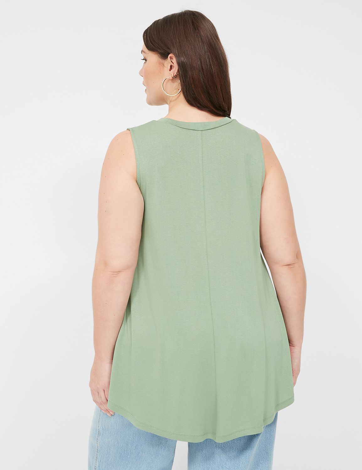 Casual Sleeveless High Neck Smocked Product Image 2