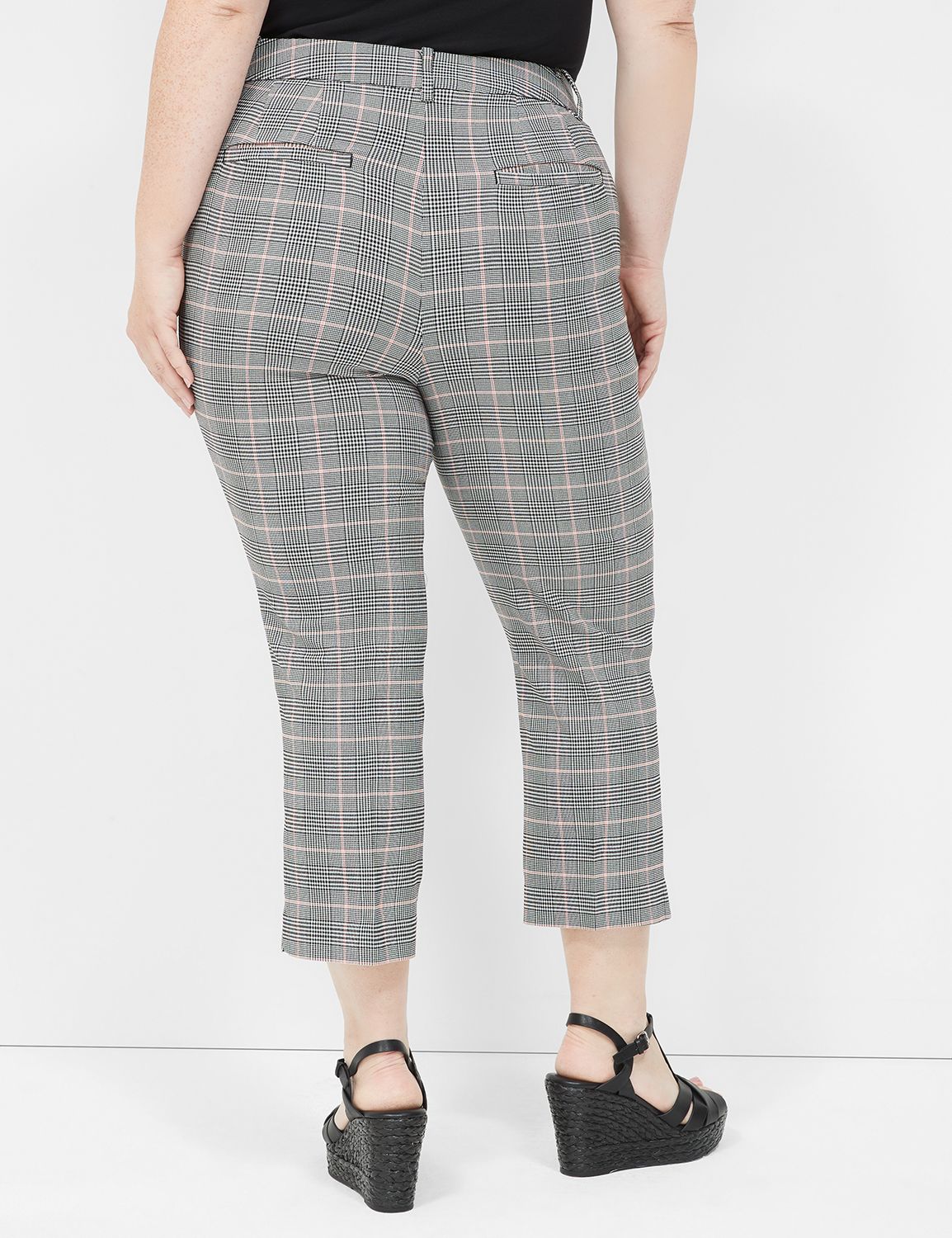 The 4-Season Slim Capri- Plaid 1139 Product Image 2
