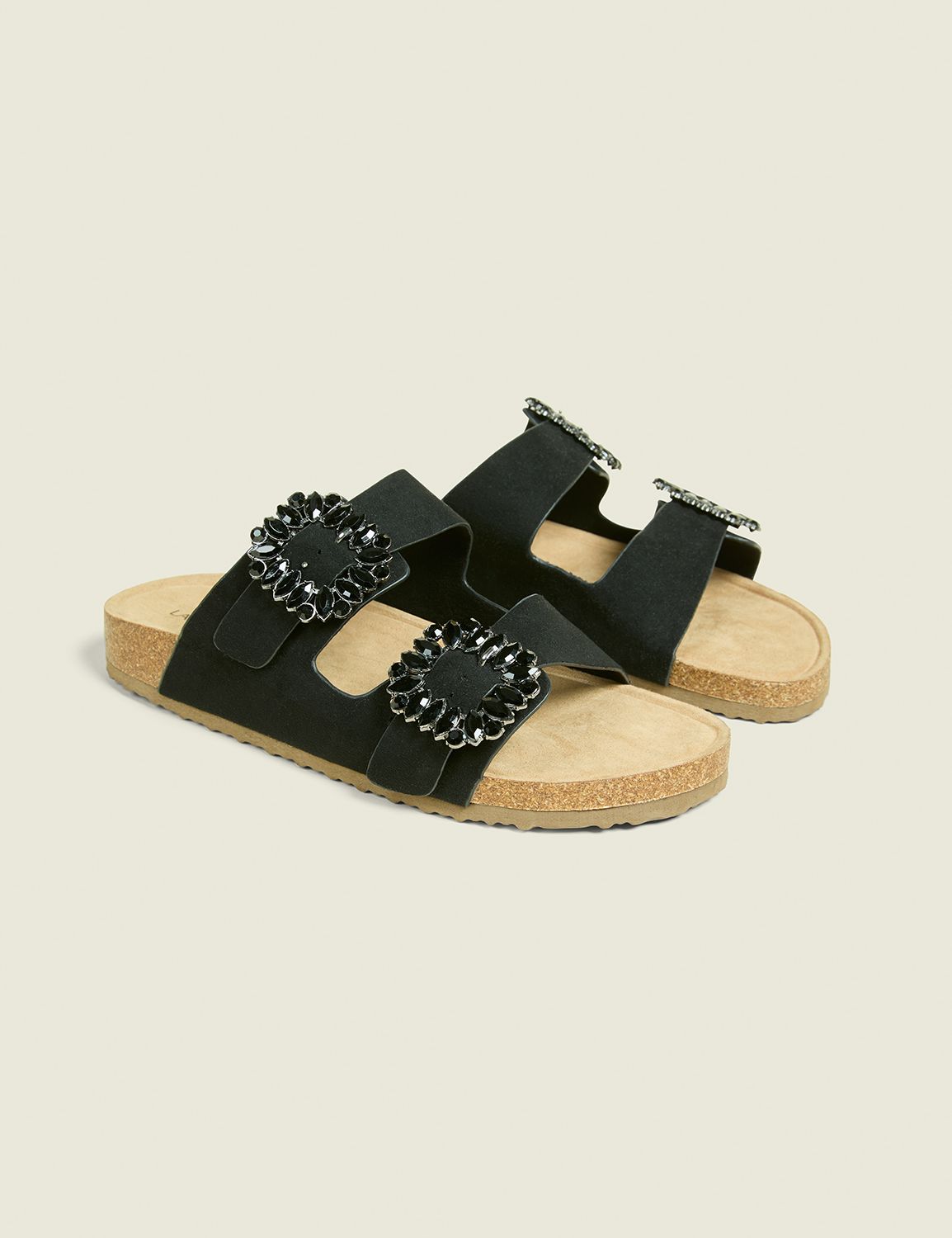1140804 DOUBLE BAND SUEDE SLIP ON S Product Image 1