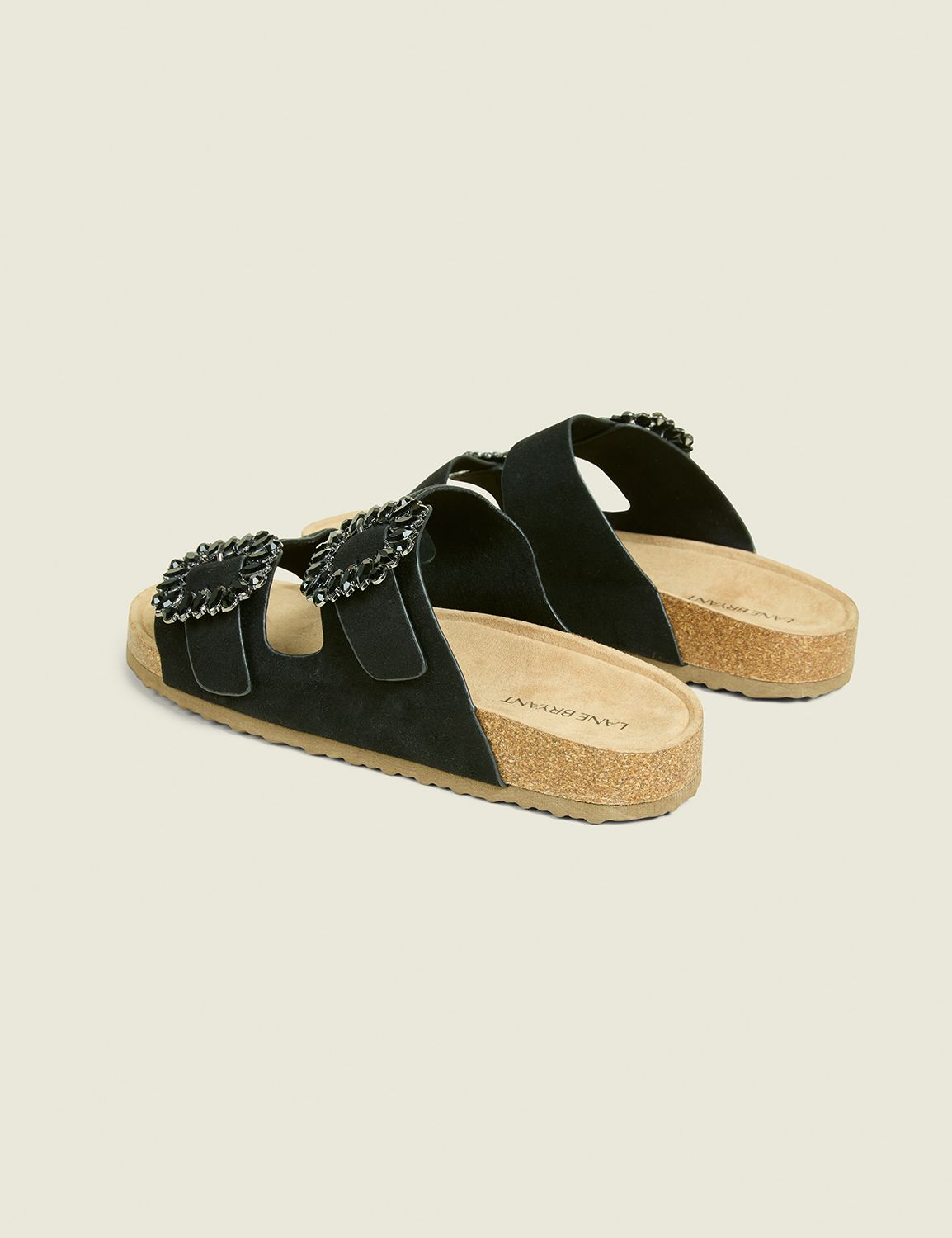 1140804 DOUBLE BAND SUEDE SLIP ON S Product Image 2