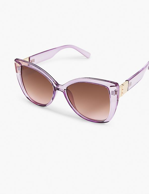 Violet Cateye Sunglasses