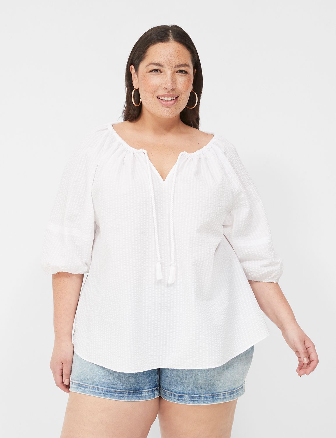 Plus Size Tunics for Women to Wear with Leggings Short Sleeve