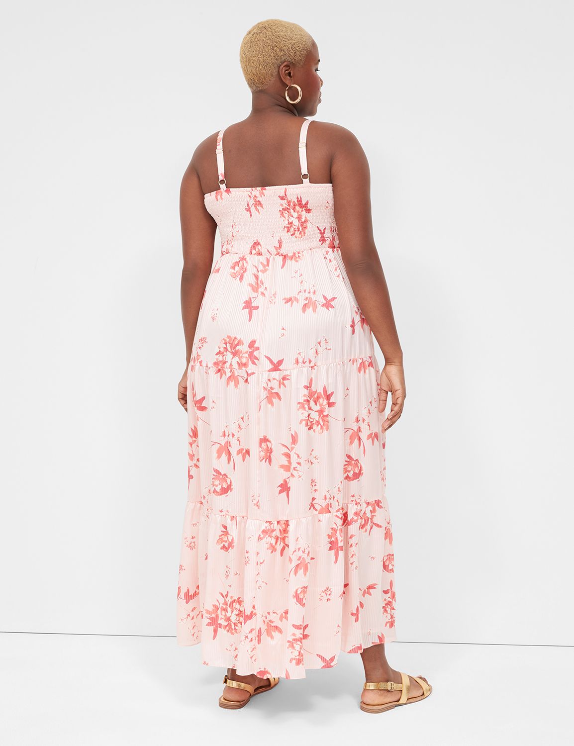 Sleeveless Tiered Maxi Dress