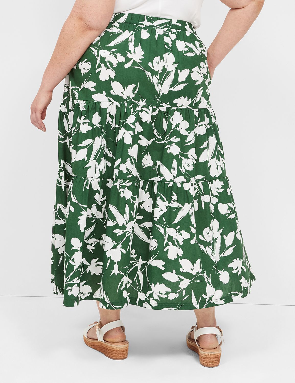 [MB WOVEN TOP] Printed Poplin Maxi Product Image 2