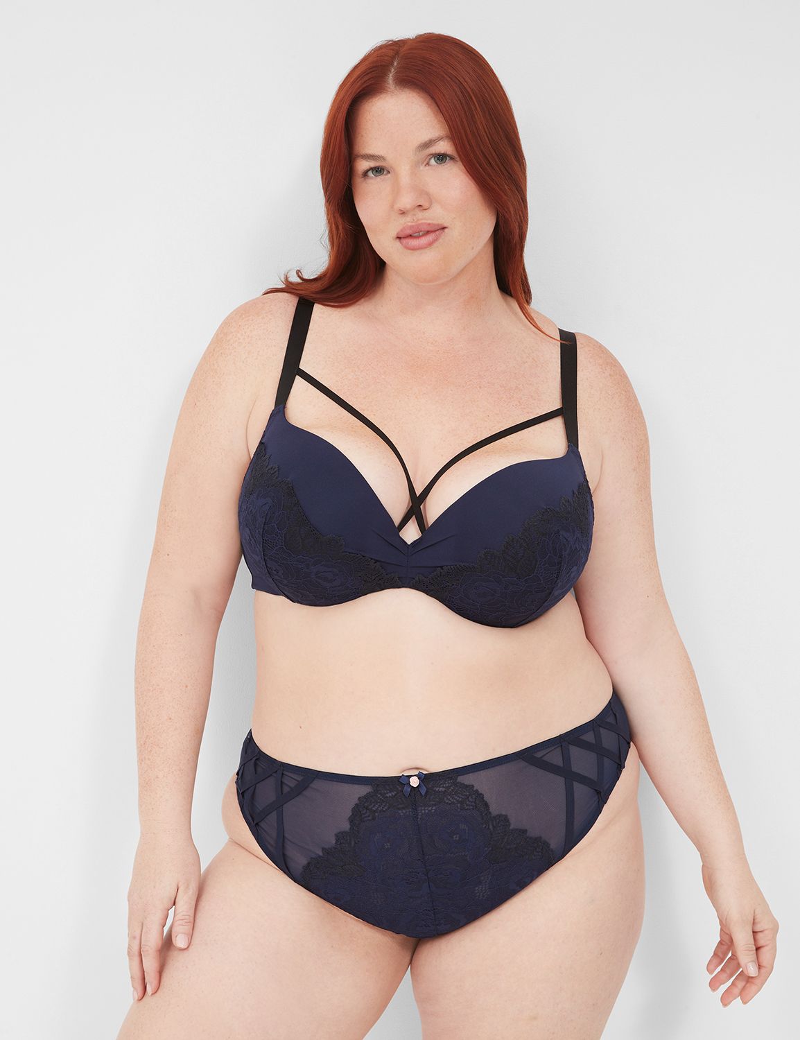 Cross-Dye Lace Max Swell Plunge 114 Product Image 1