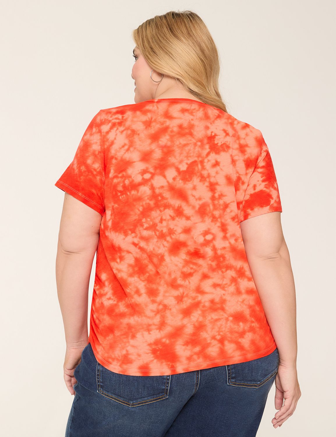 Casual Short Sleeve V-Neck Side Ruc Product Image 2