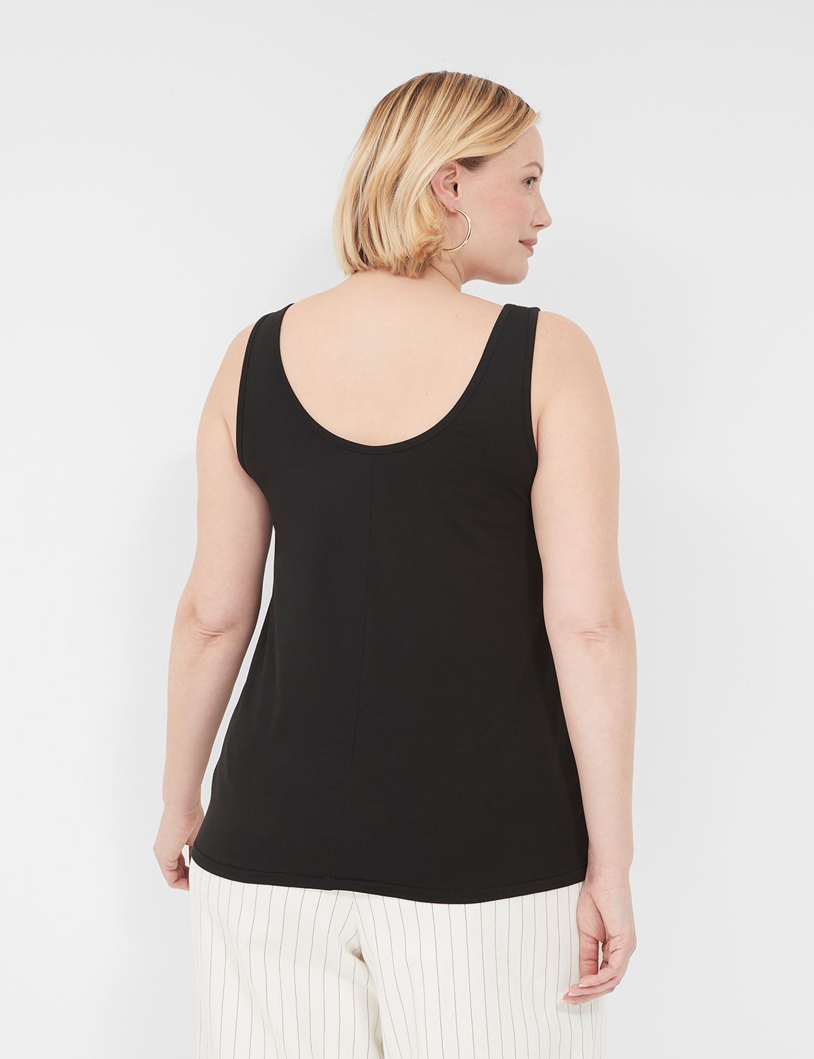 WV Sleeveless Double Scoop Tank S 1 Product Image 2