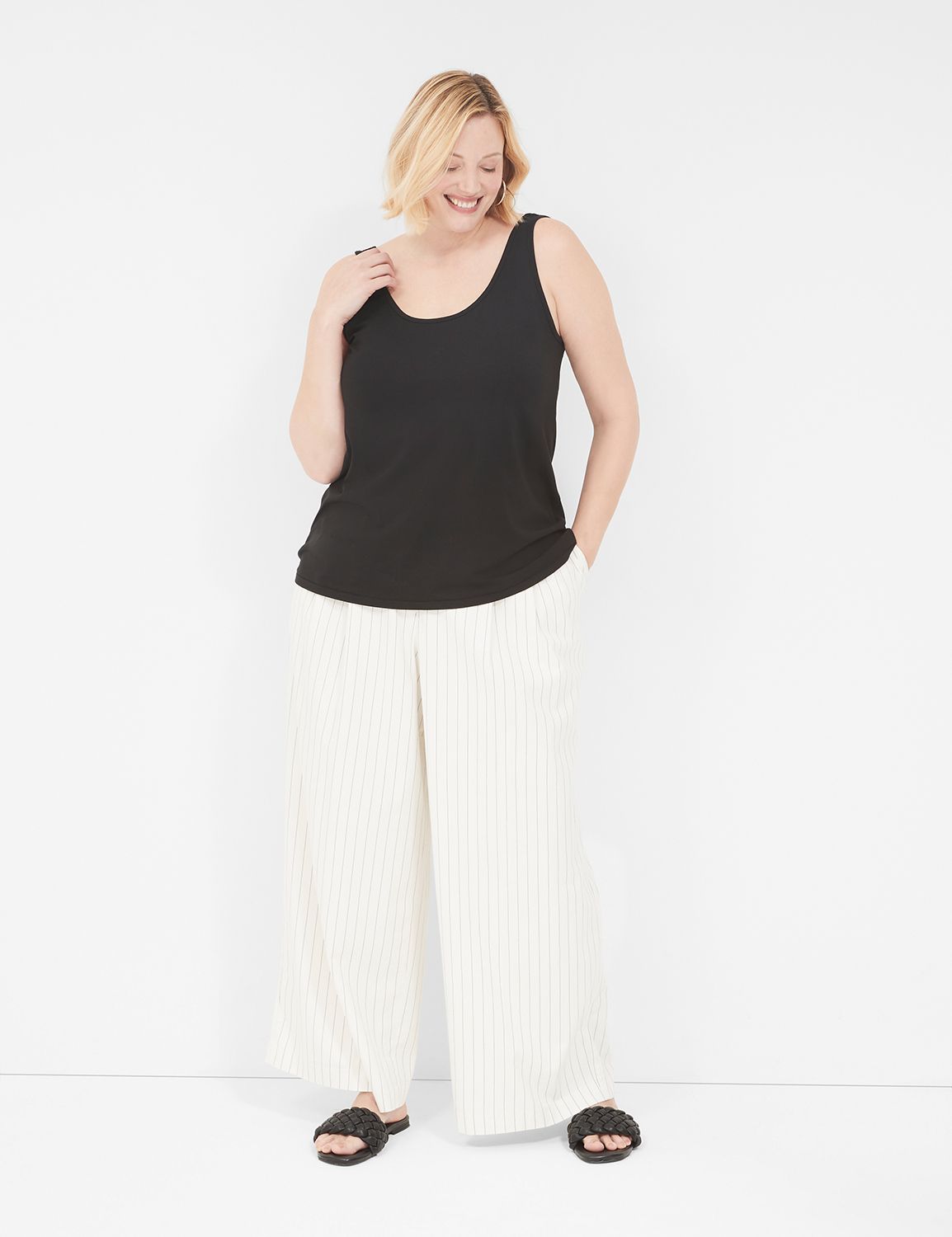 WV Sleeveless Double Scoop Tank S 1 Product Image 3