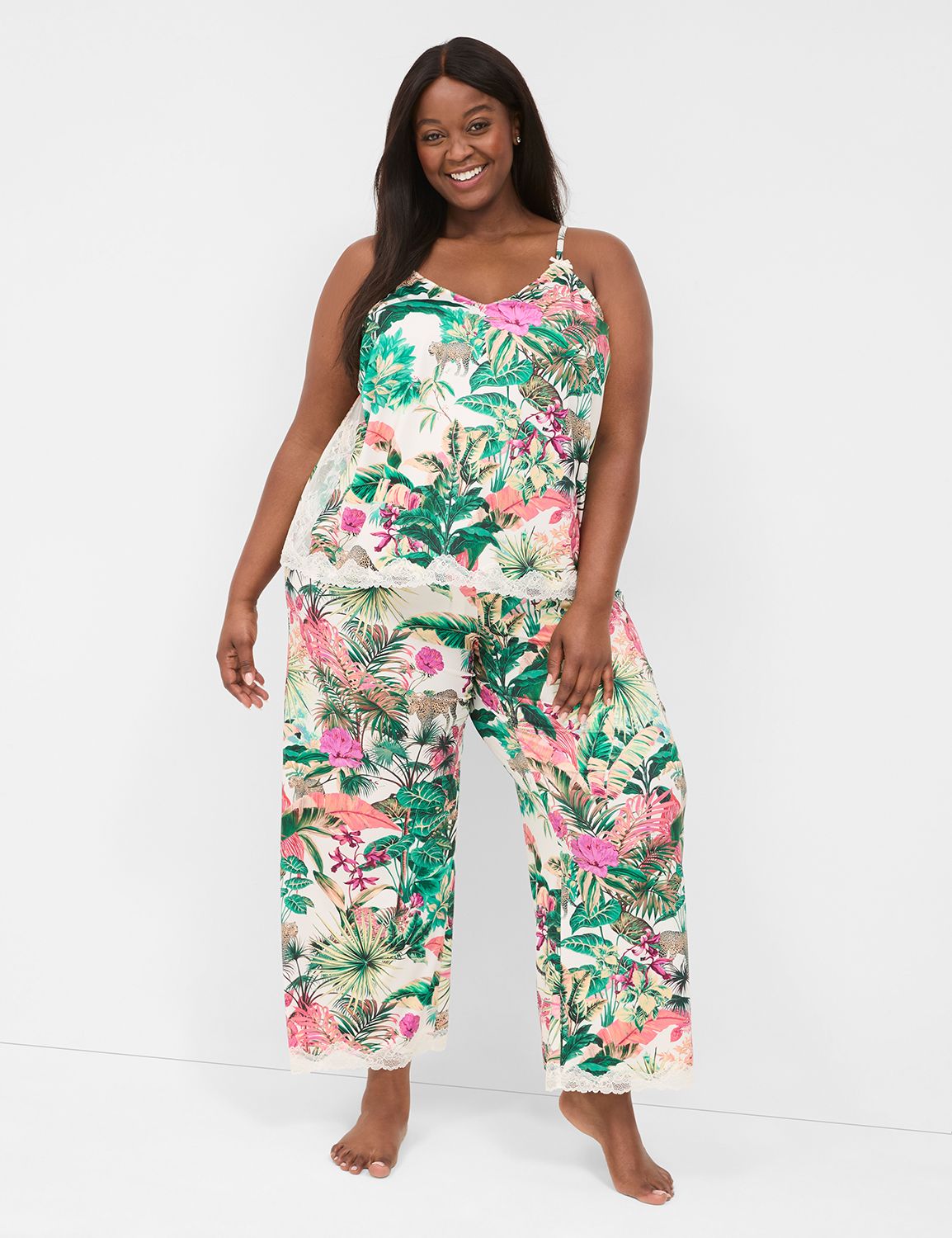 Plus size pj sets sale