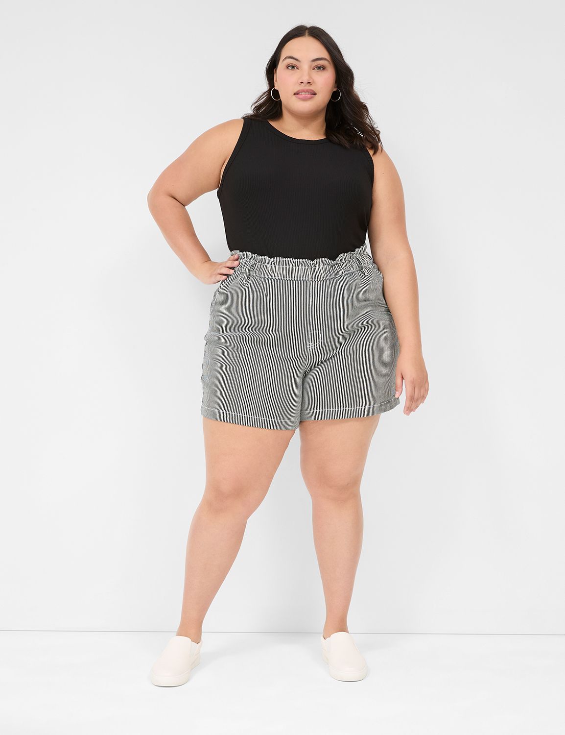 *HIGH RISE BELTED BERMUDA SHORT - B Product Image 4