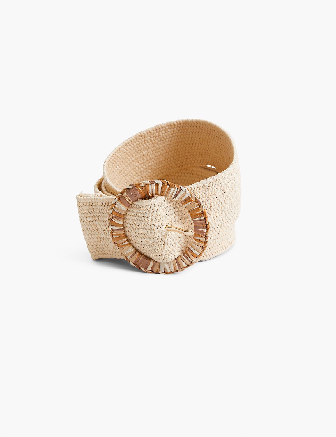 1142290 NATURAL WOVEN STRETCH BELT Product Image 1