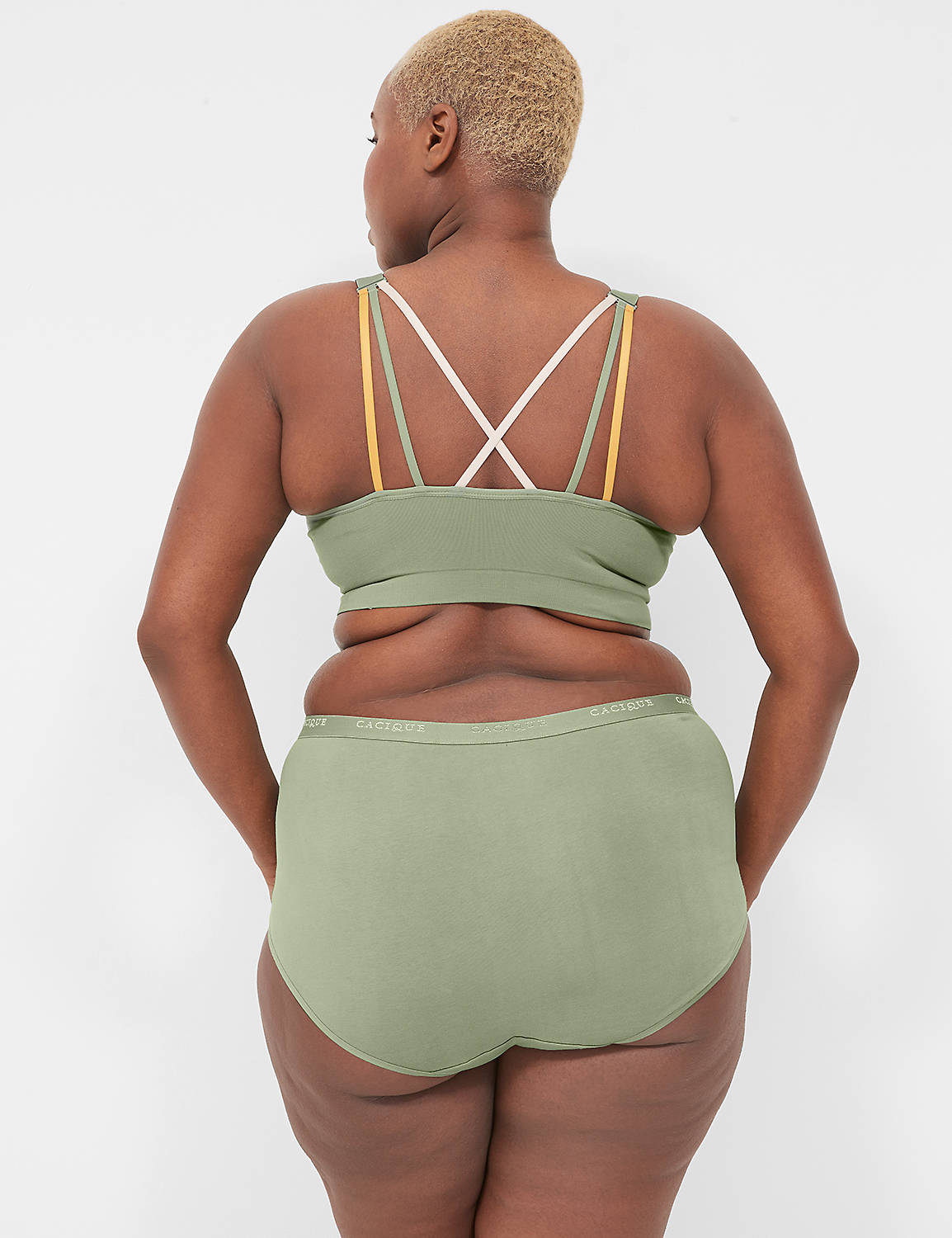 Seamless Scoop Bralette Multi Strap Product Image 2
