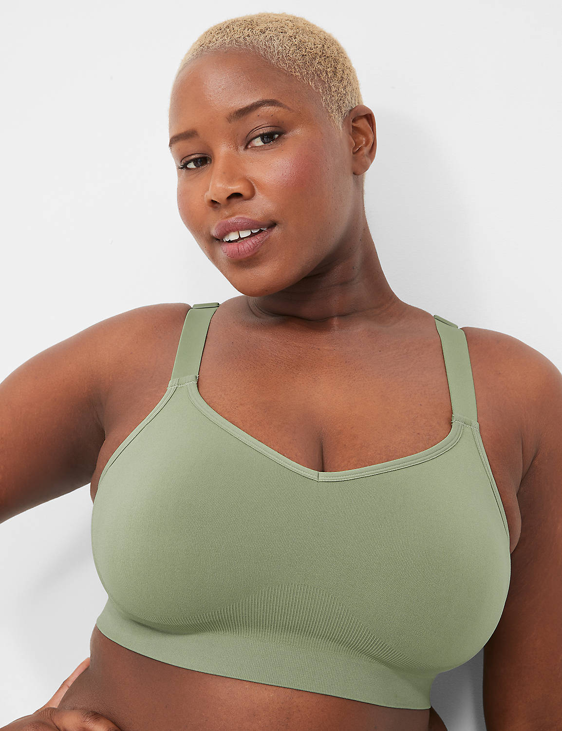 Seamless Scoop Bralette Multi Strap Product Image 4