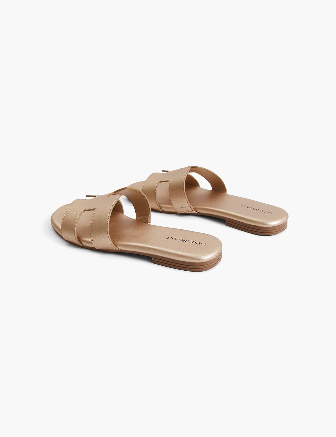 1141837 H BAND SLIP ON SANDAL METAL Product Image 2