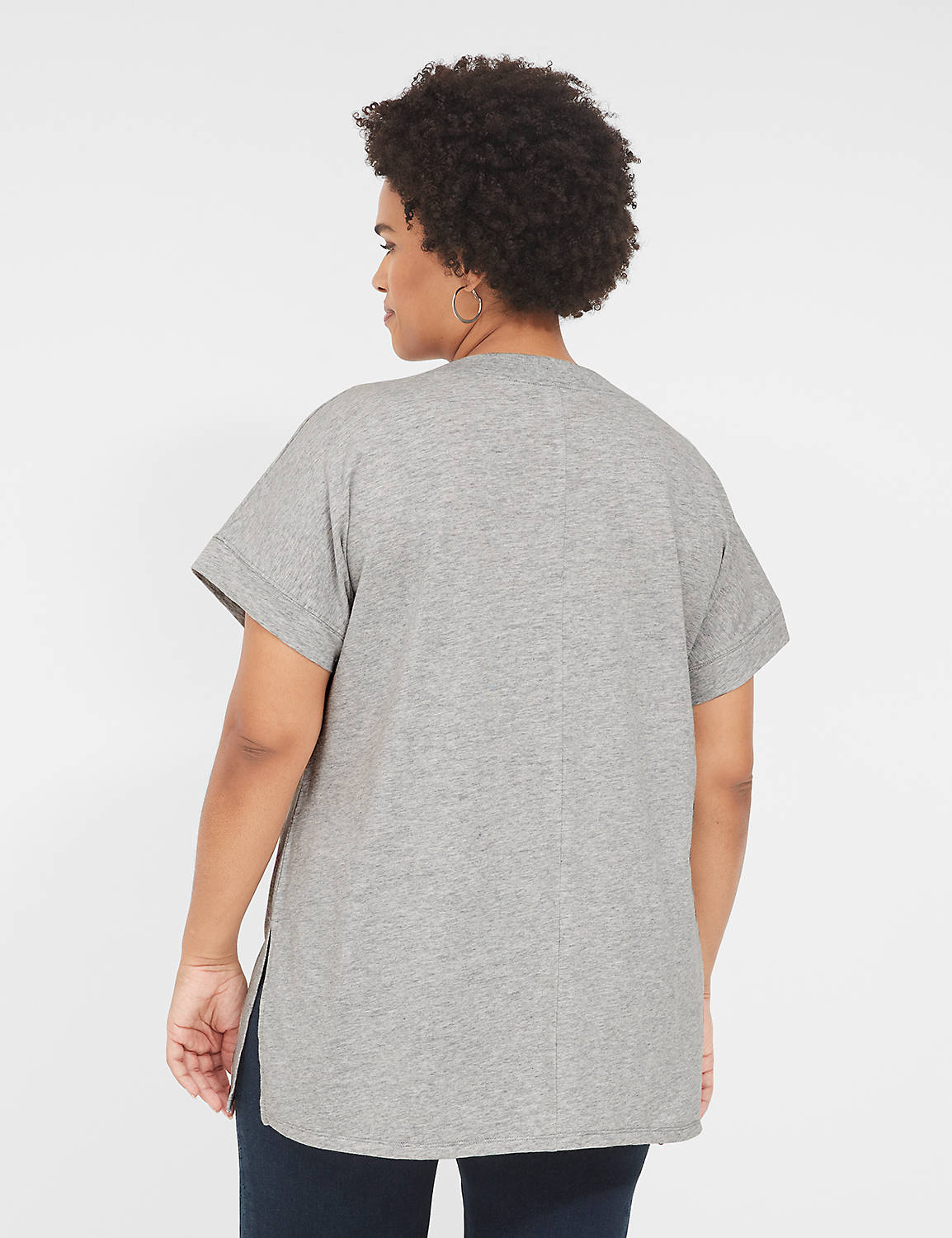 Casual Easy V-Neck Tunic Graphic : Product Image 2