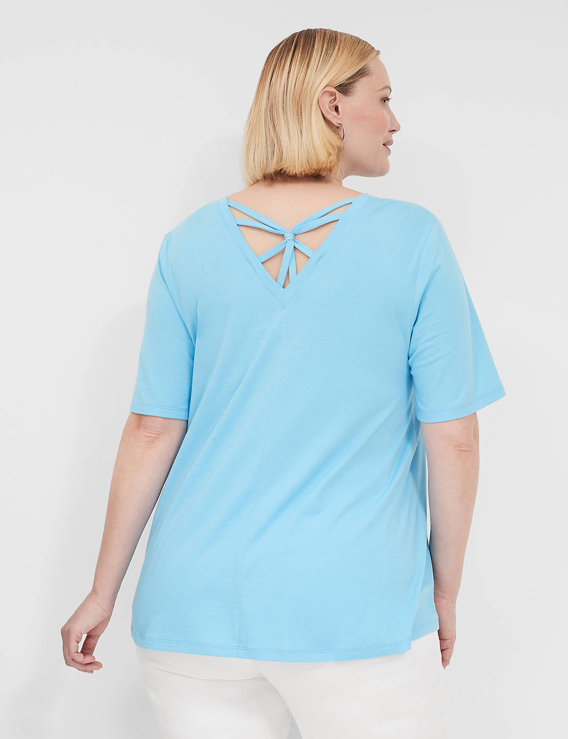 Casual Strappy Back Swing Tee S 114 Product Image 1
