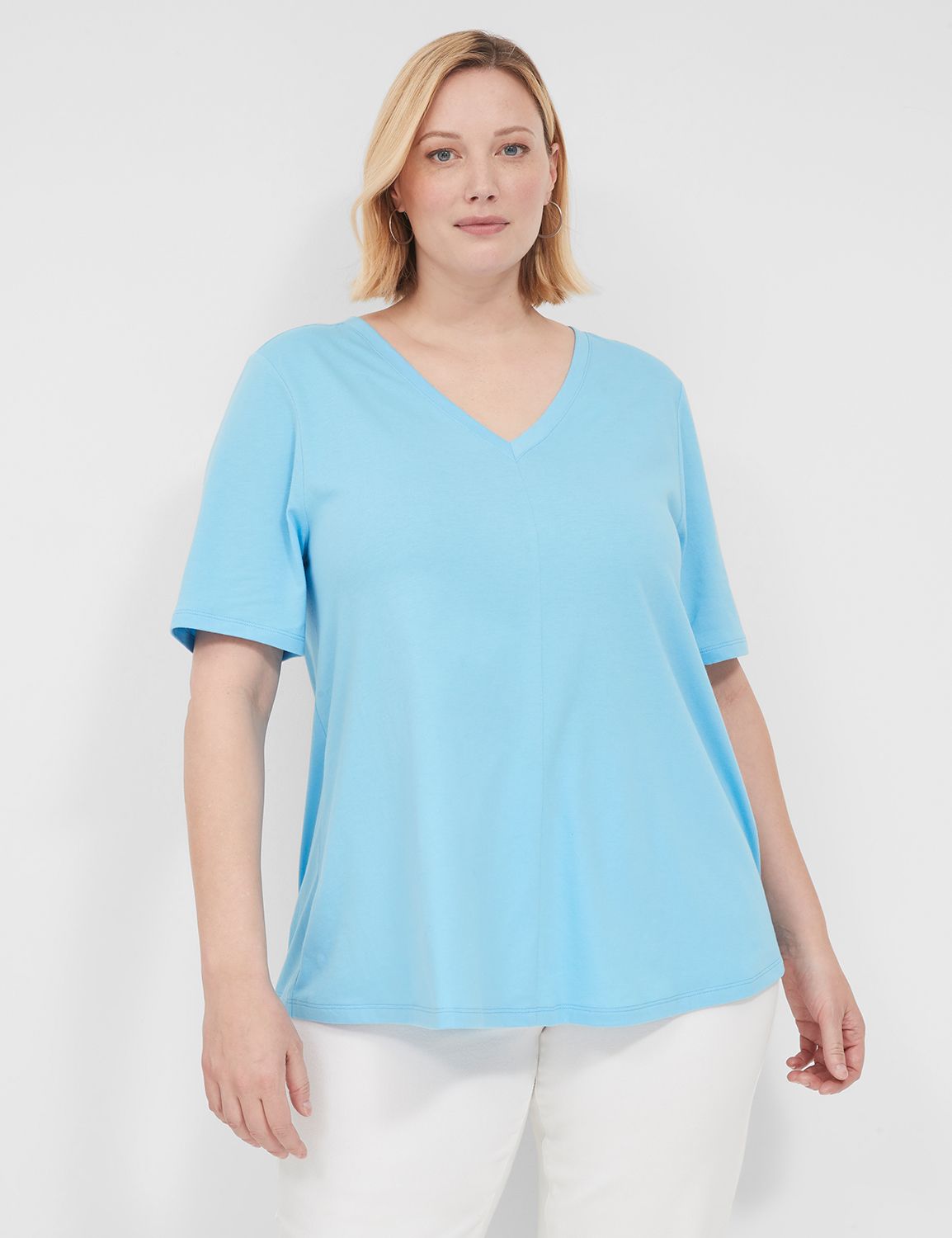 Casual Strappy Back Swing Tee S 114 Product Image 3