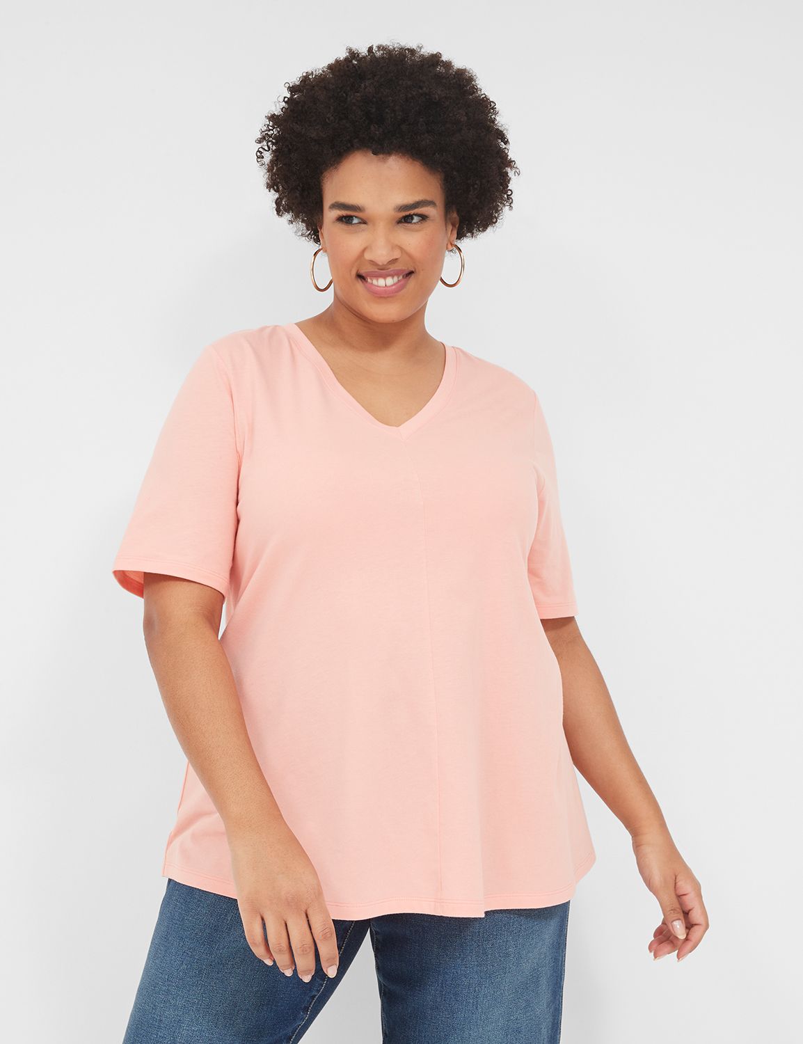 Casual Strappy Back Swing Tee S 114 Product Image 3