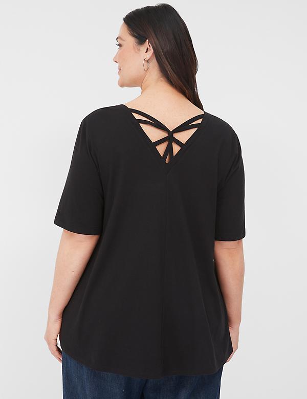 Swing Strappy-Back Tee