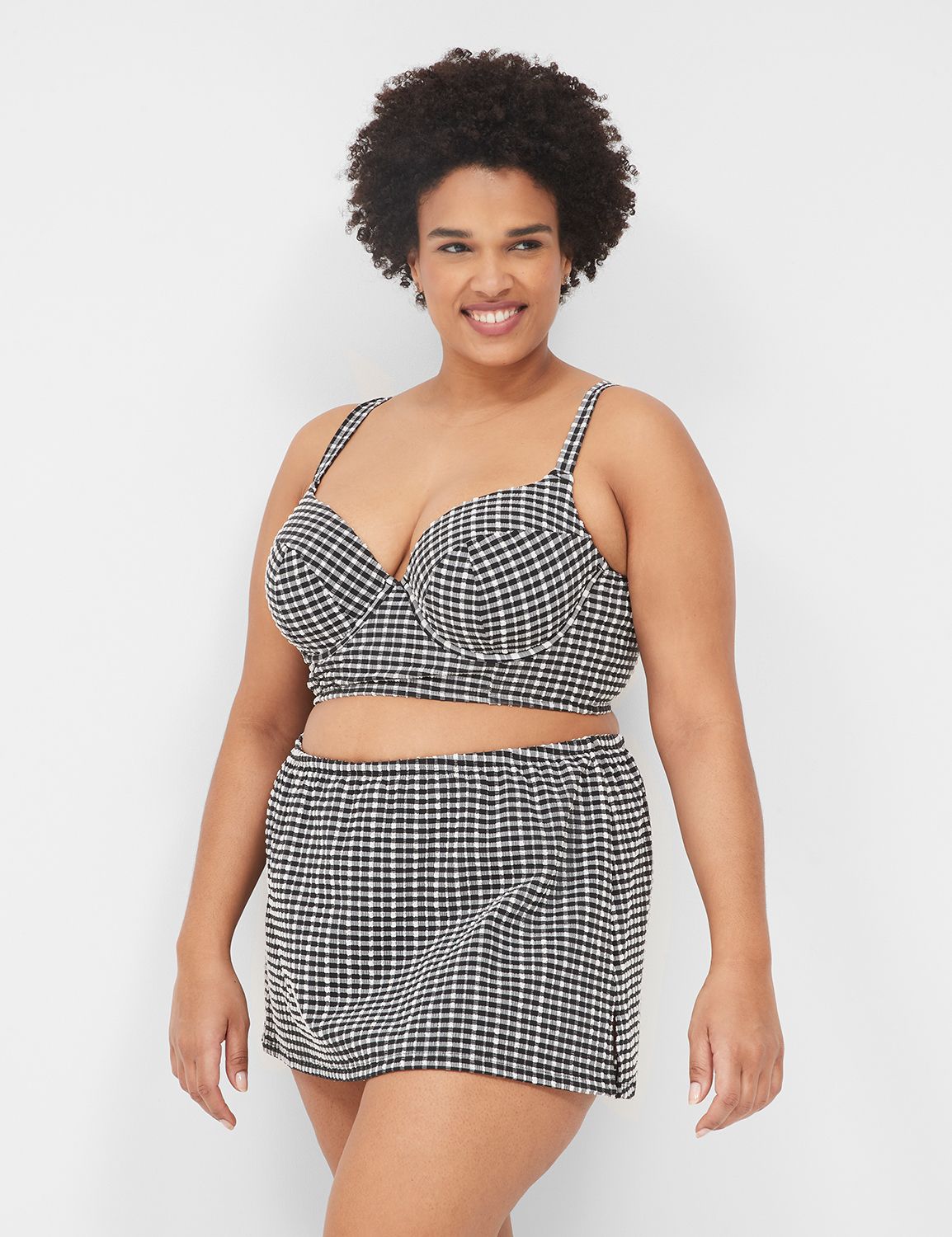 UW Balc Longline Bikini 1138782 | LaneBryant