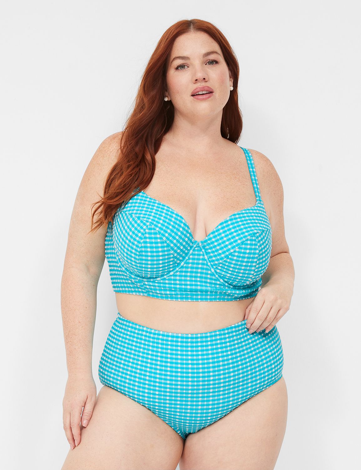 Underwire Longline Bikini Top LaneBryant