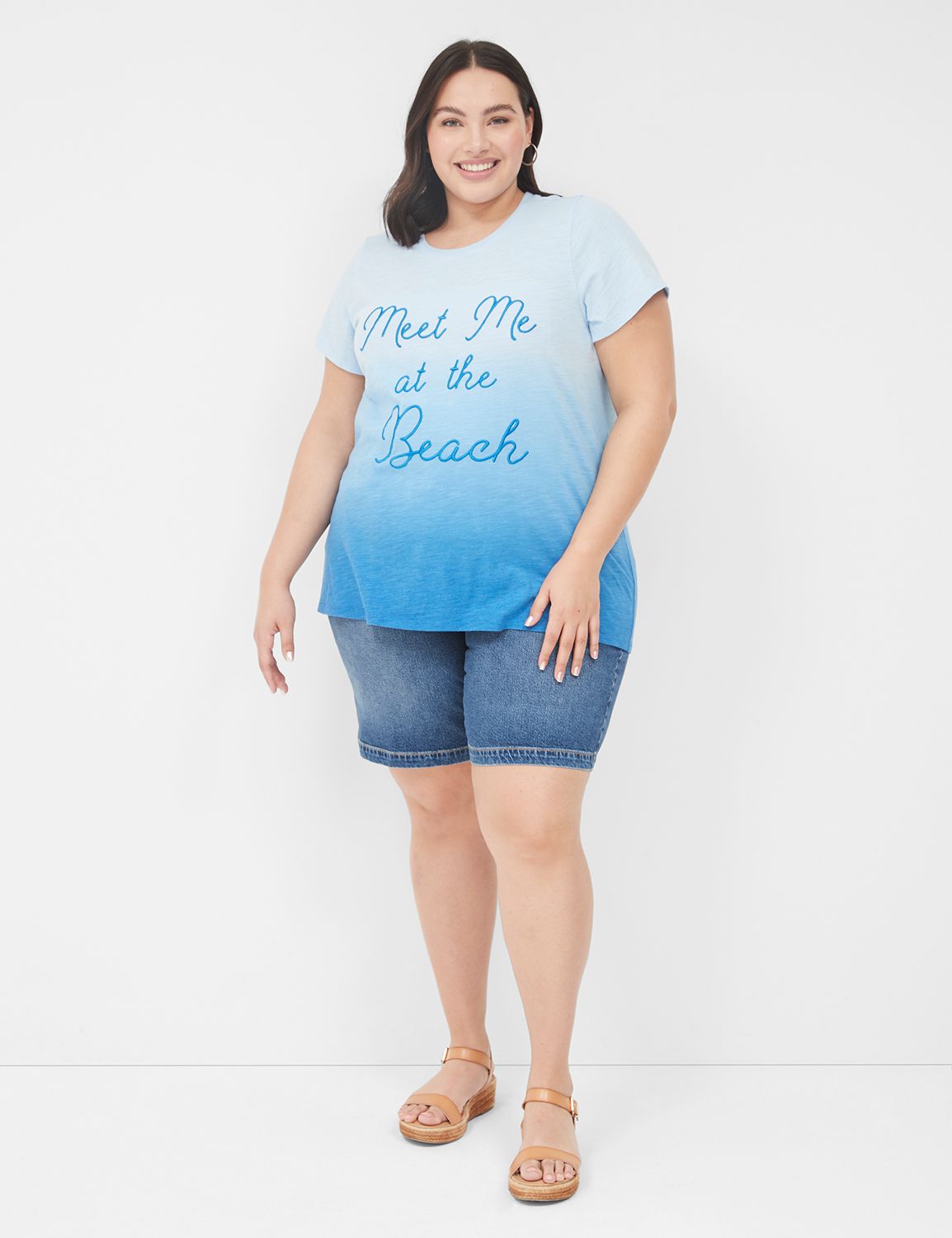 Renata Crew Neck Long Sleeve Tee
