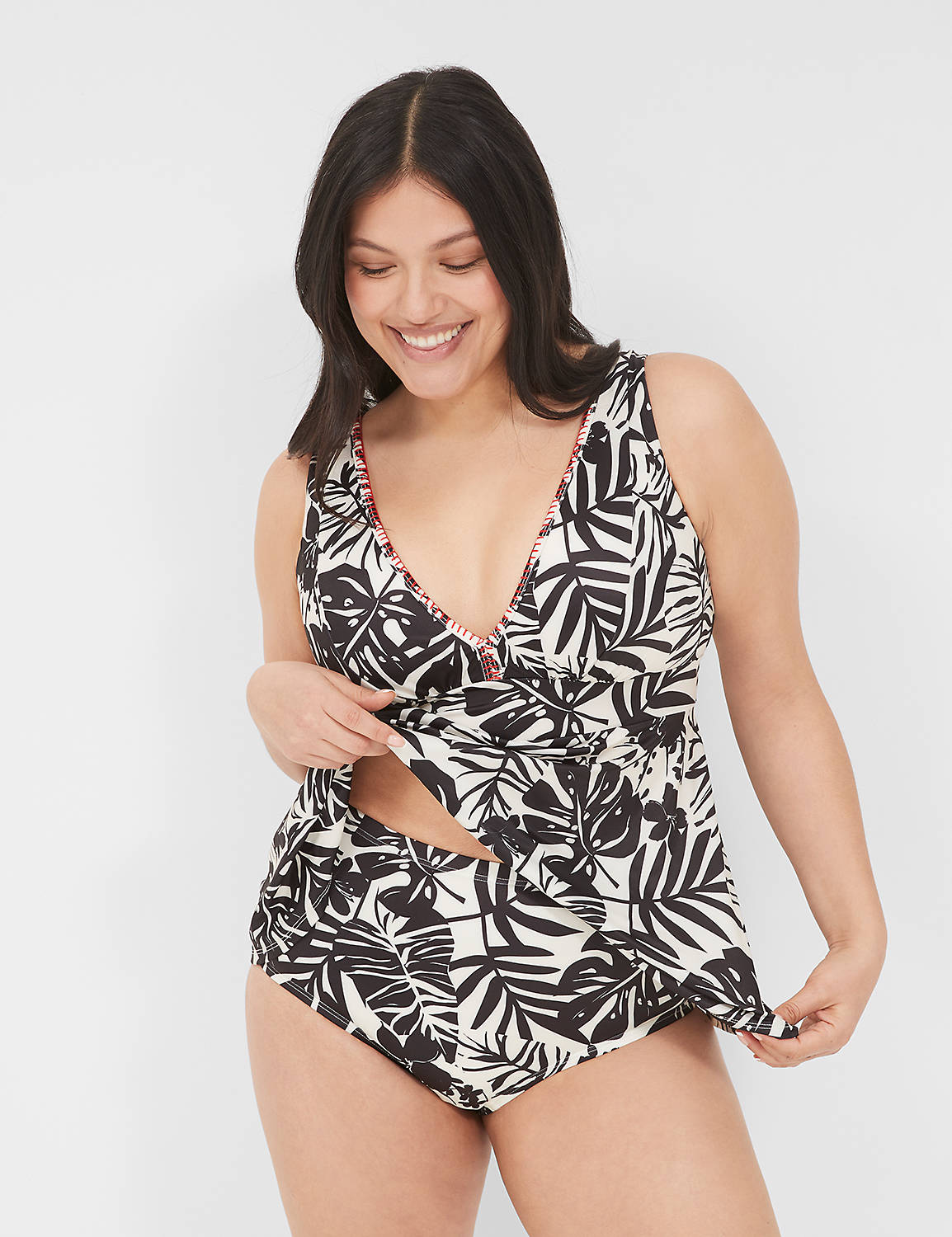 NW Plunge Relaxed Tankini 1137049 Product Image 5