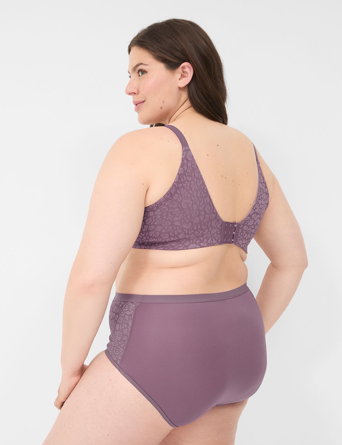 Invisible Lace Backsmoother Lightly Lined Balconette Bra | LaneBryant