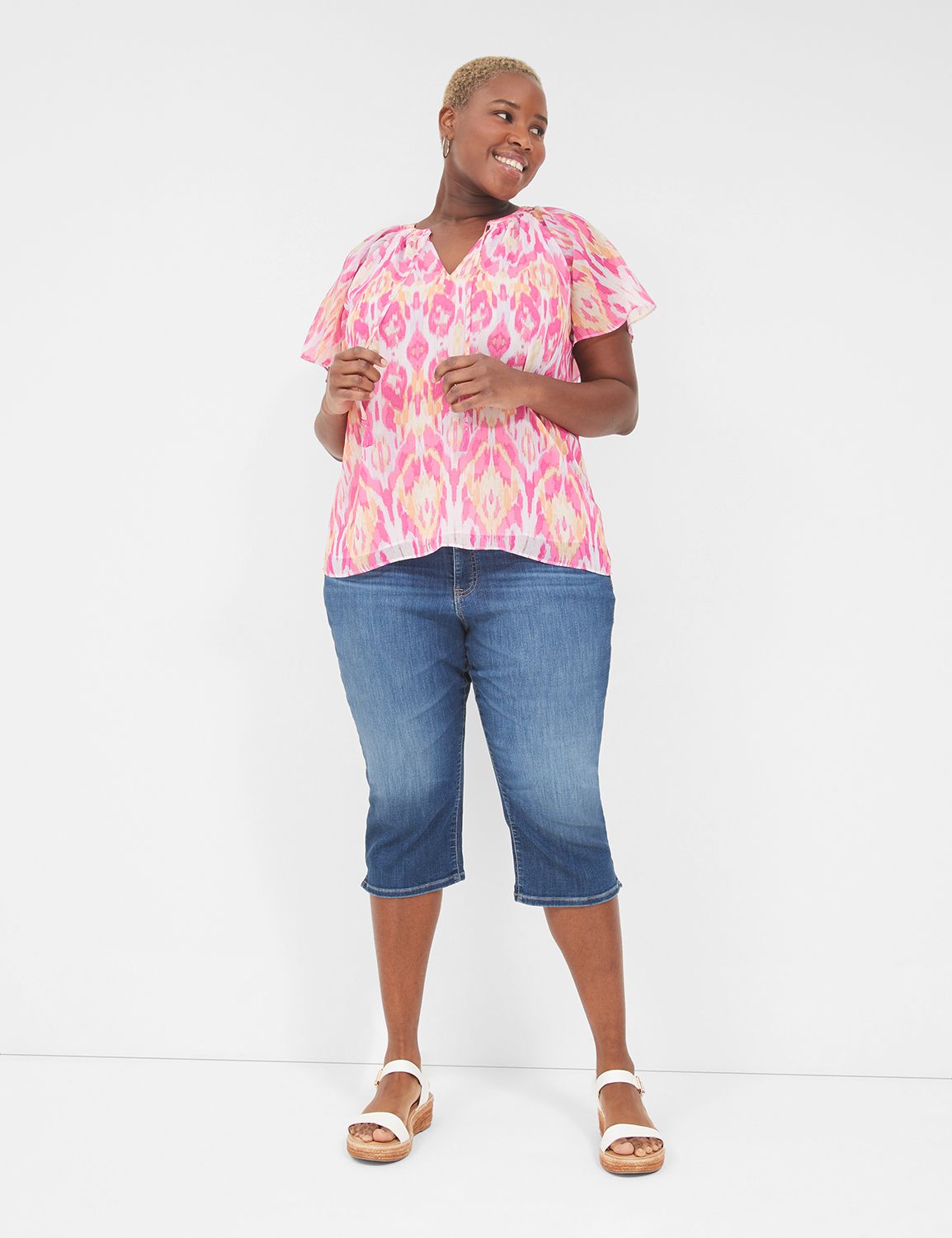 Pink Plus Size Blouses Dressy Shirts Lane Bryant