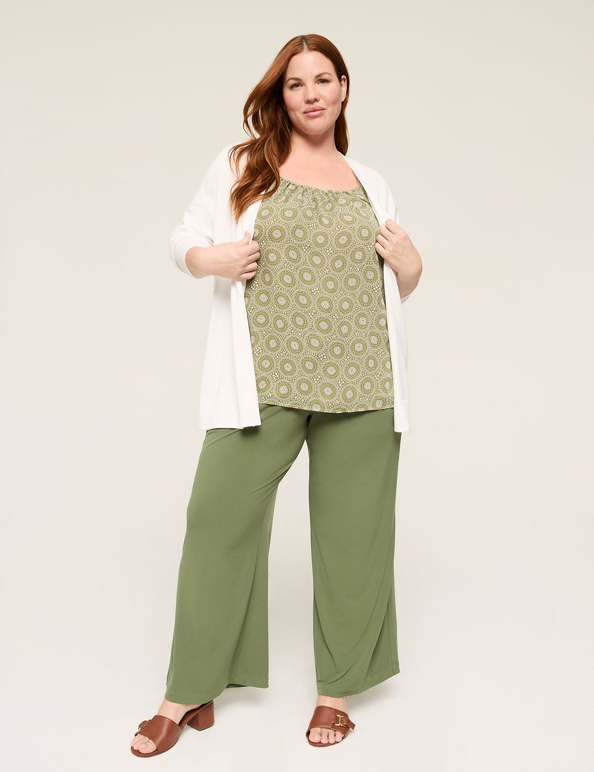 Classic Sleeveless Self-Strap Cami Product Image 3