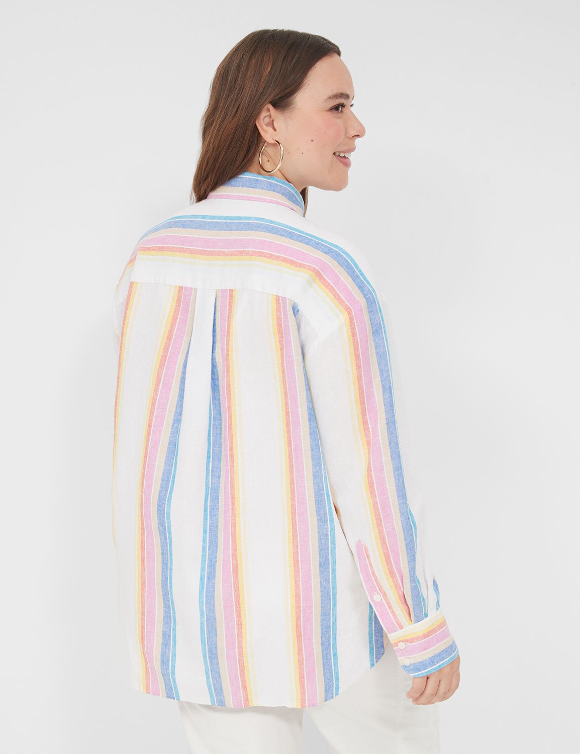 Relaxed Long Sleeve Button Down 113 Product Image 2