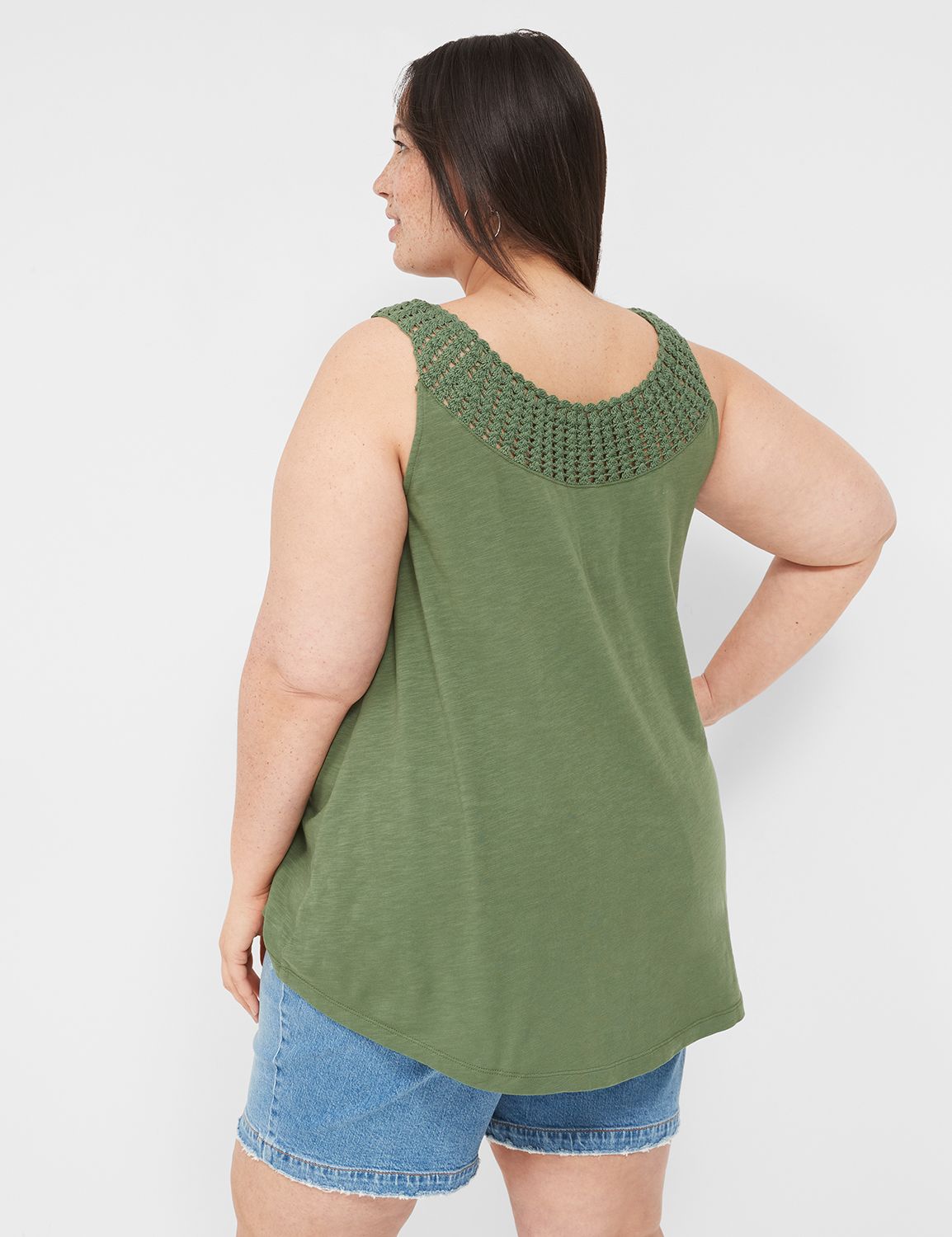 Casual Sleeveless Hit Color Lsce Plus size Tops