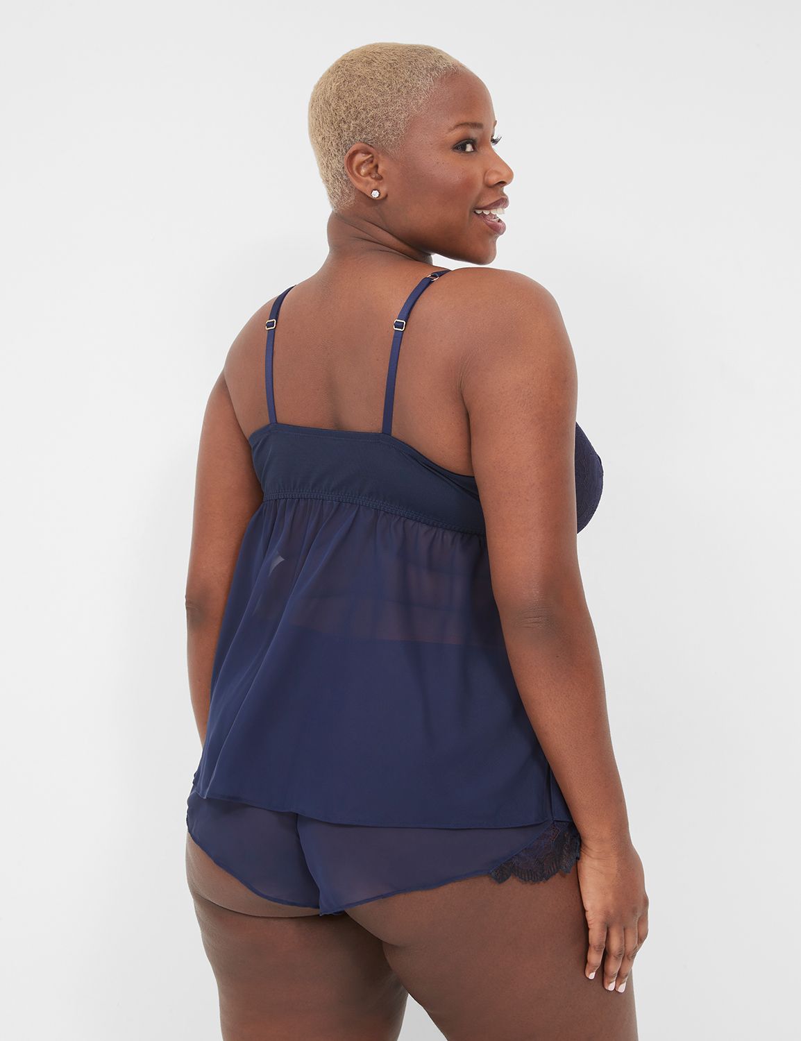 Crossdye Lace Cami Set 1140884 Product Image 2