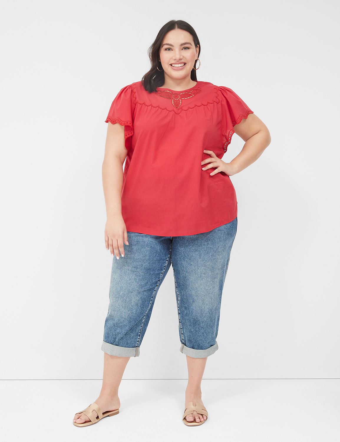 Popover Sateen Blouse